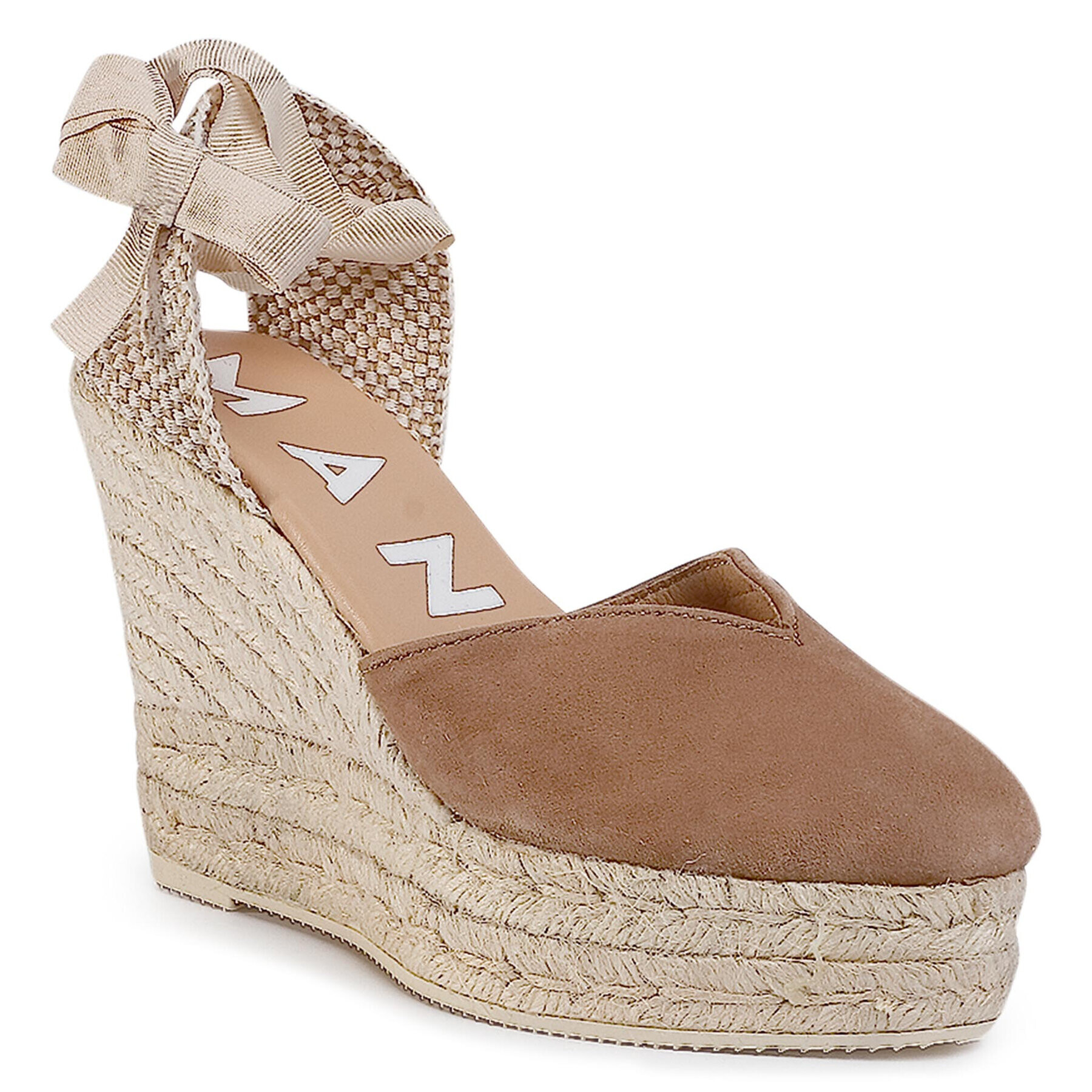 Manebi Espadrilky Heart Shape Wedges W 1.9 WH Hnedá - Pepit.sk