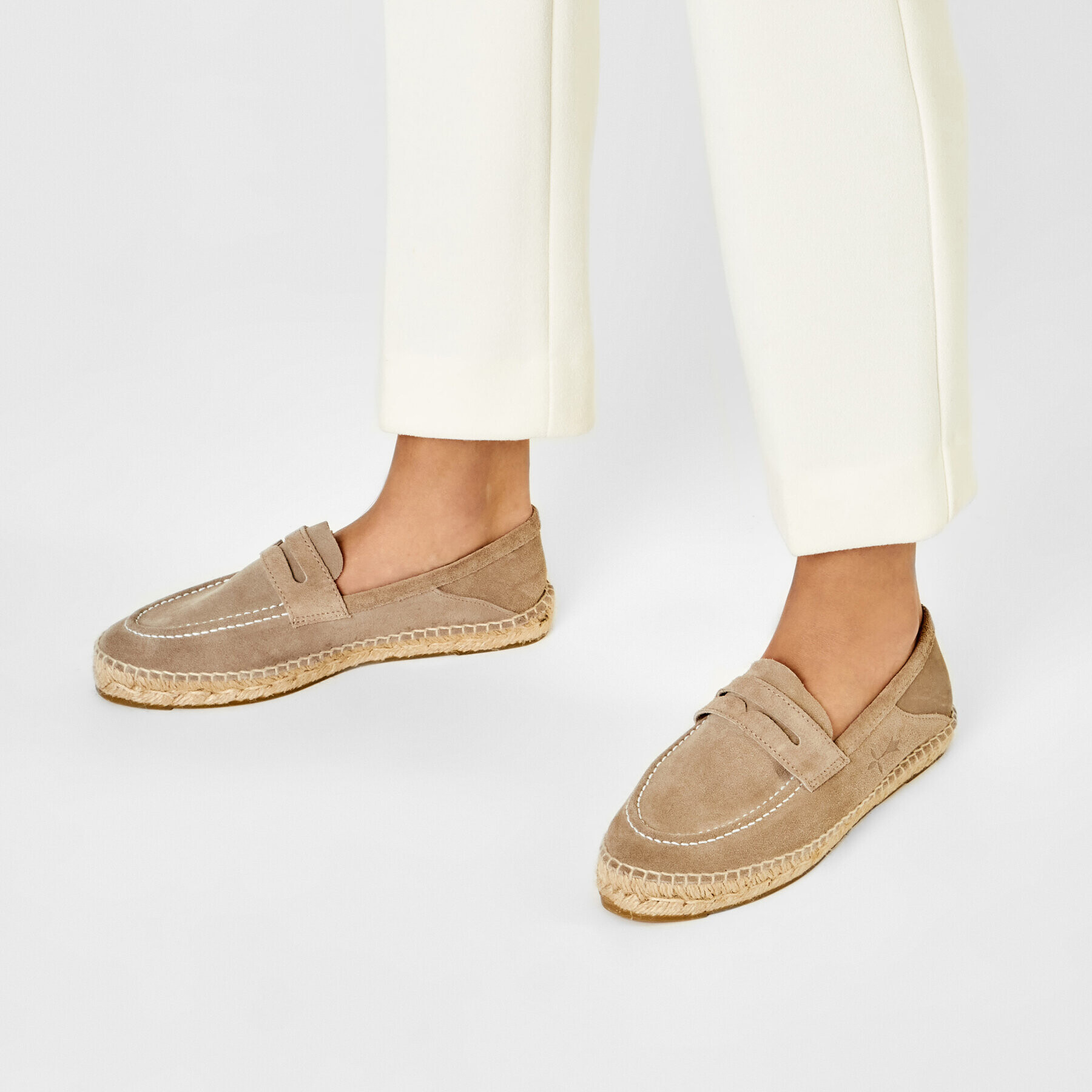 Manebi Espadrilky Loafers W W 1.9 LW Sivá - Pepit.sk