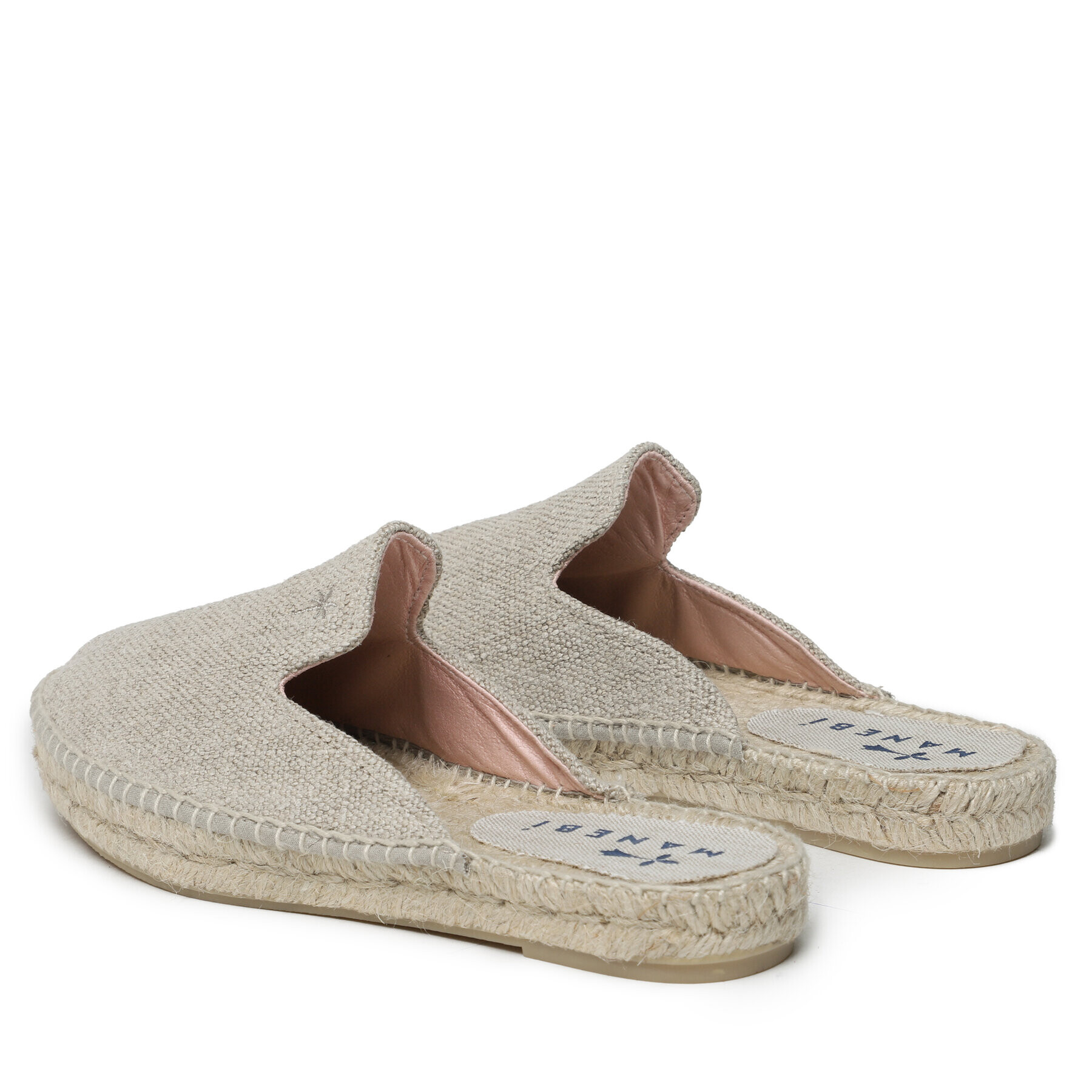 Manebi Espadrilky Mules O 7.1 M0 Béžová - Pepit.sk