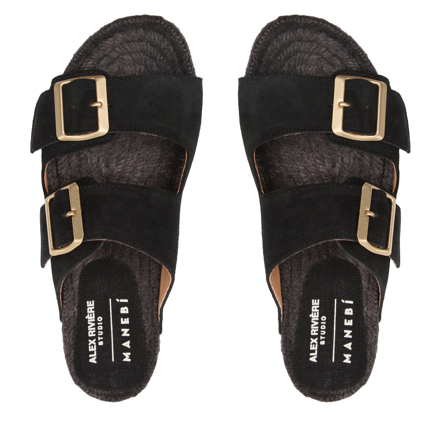 Manebi Espadrilky Nordic Sandal 7.2 R0 L Čierna - Pepit.sk