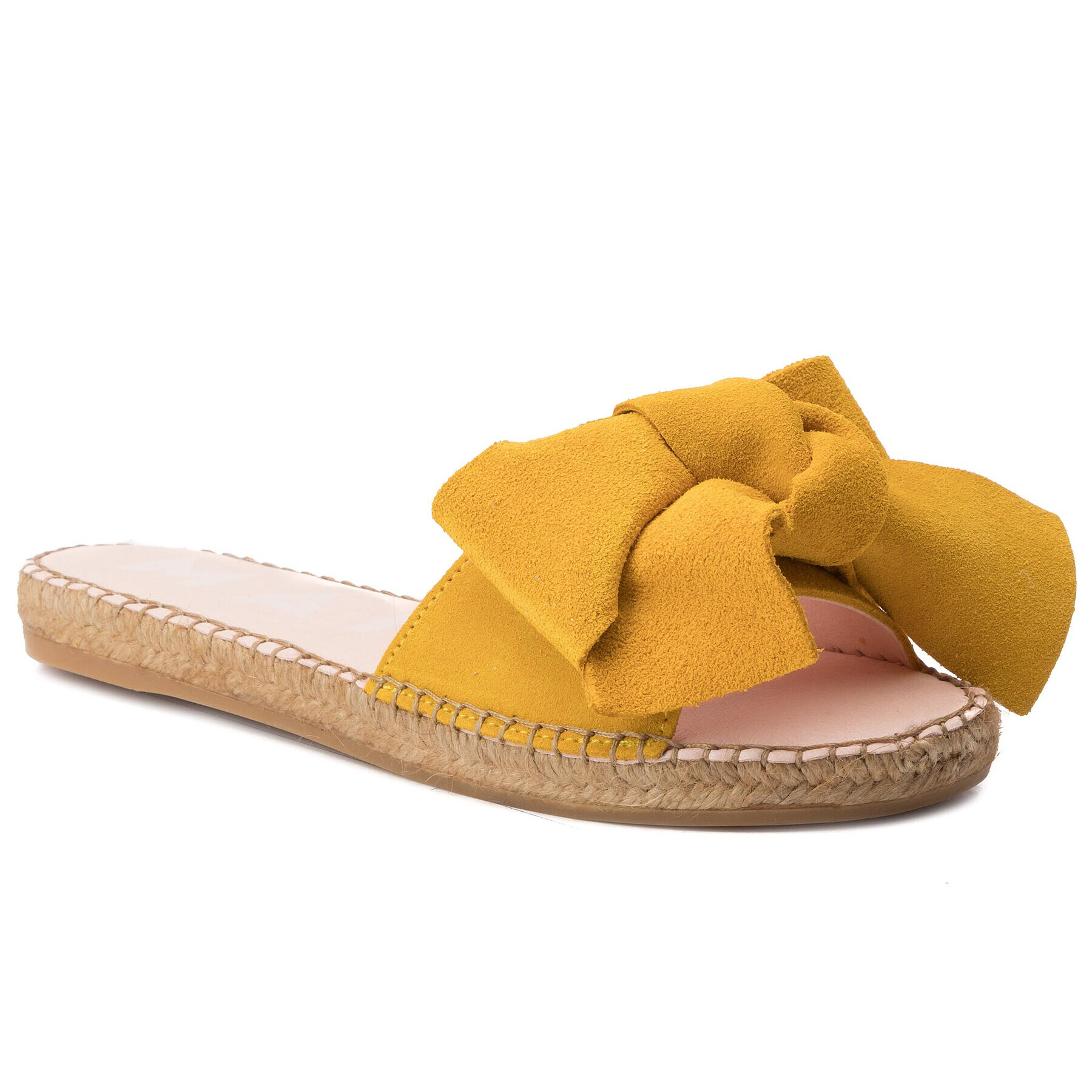 Manebi Espadrilky Sandals With Bow M 2.2 J0 Žltá - Pepit.sk