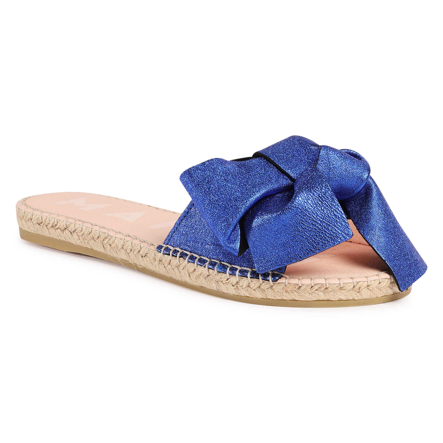 Manebi Espadrilky Sandals With Bow O 1.6 J0 Modrá - Pepit.sk