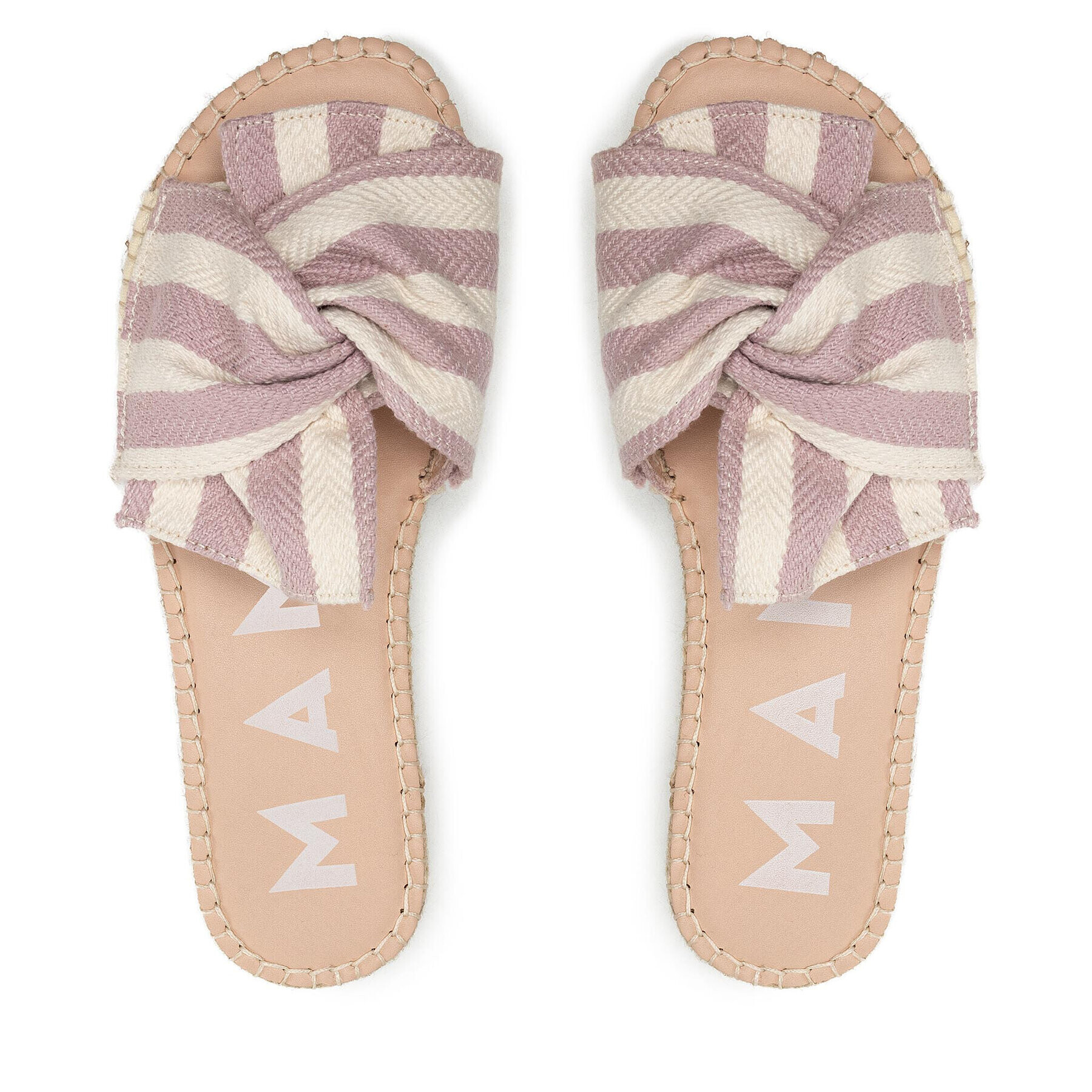 Manebi Espadrilky Sandals With Knot T 2.0 Fialová - Pepit.sk