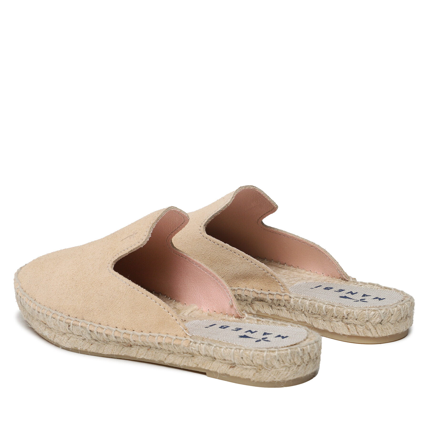 Manebi Espadrilky Suede Mules M 1.1 M0 Béžová - Pepit.sk