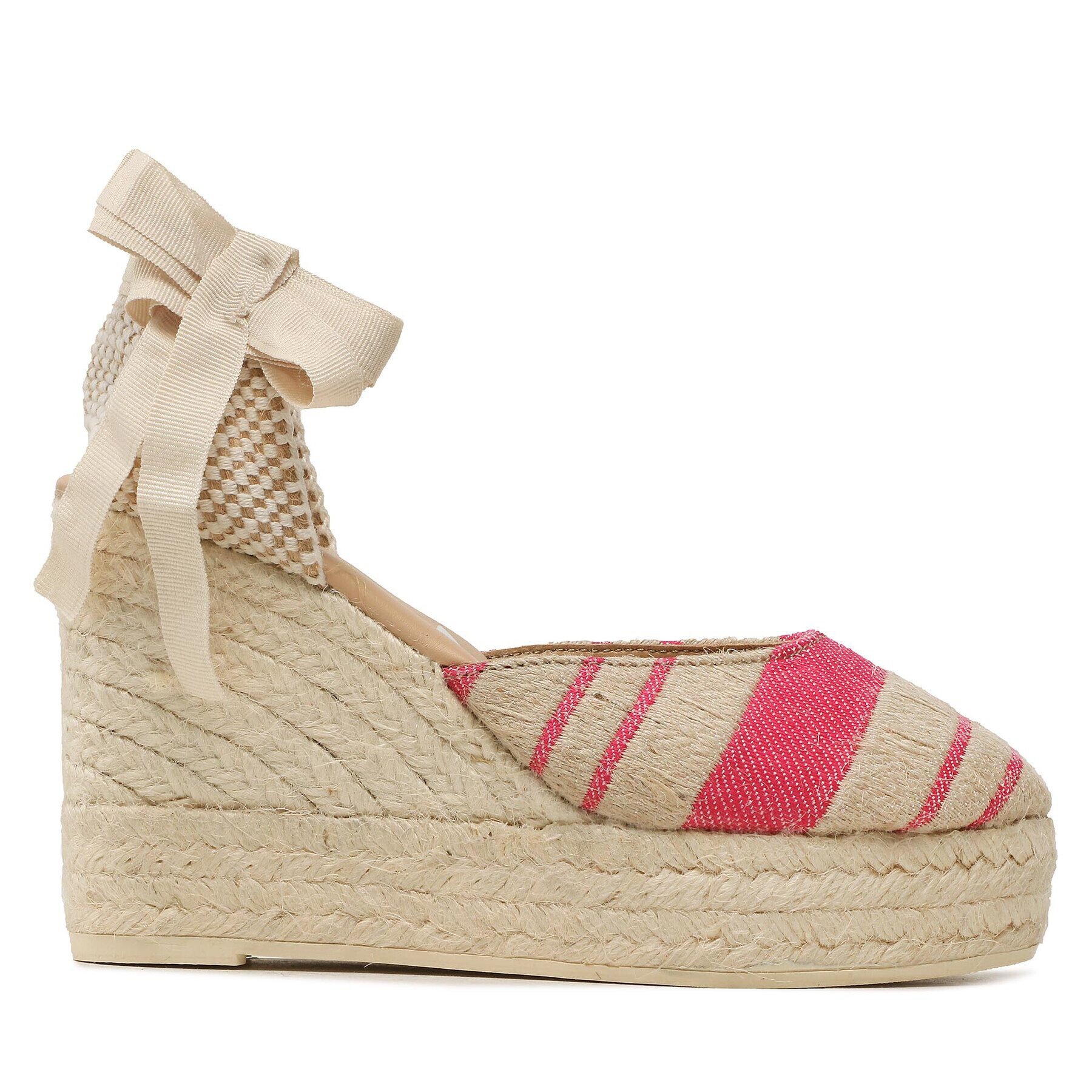 Manebi Espadrilky Wedge Espadrilles G 4.5 Wv Béžová - Pepit.sk