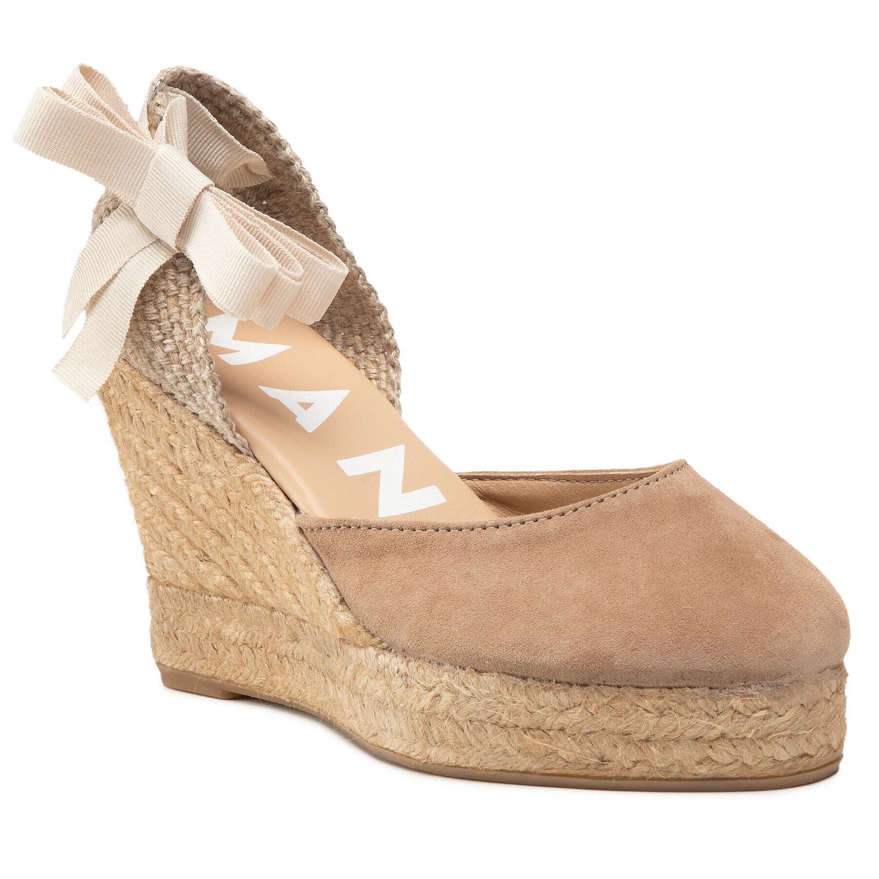 Manebi Espadrilky Wedge Valenciana R 0.0 WV Hnedá - Pepit.sk