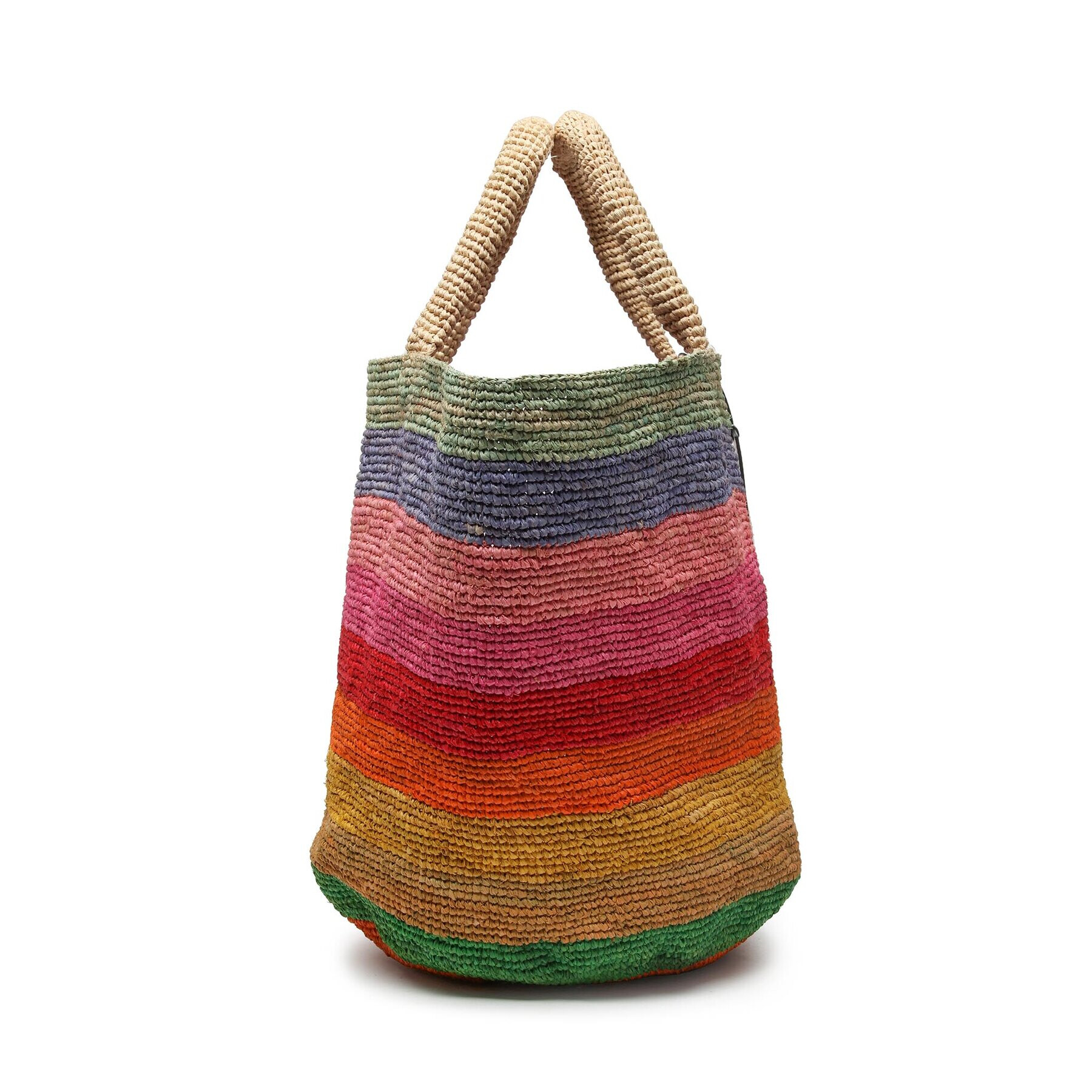 Manebi Kabelka Natural Raffia Summer Bag V 2.5 AD Farebná - Pepit.sk