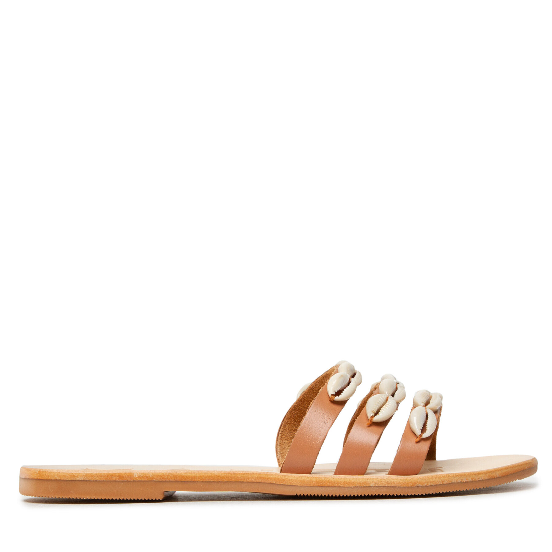 Manebi Šľapky Leather Sandals S 0.1 Y0 Hnedá - Pepit.sk