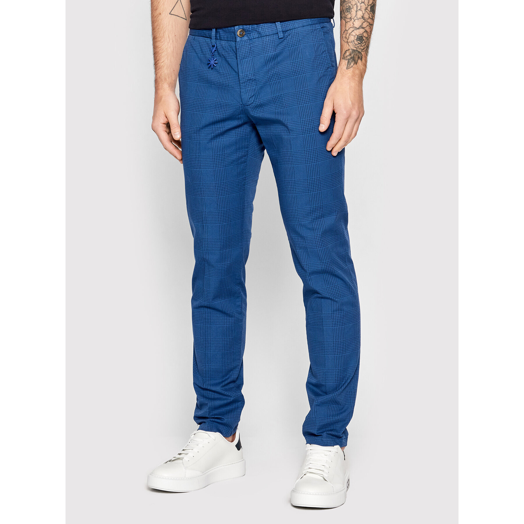 Manuel Ritz Chino nohavice 3232P1408T 223354 Modrá Skinny Fit - Pepit.sk