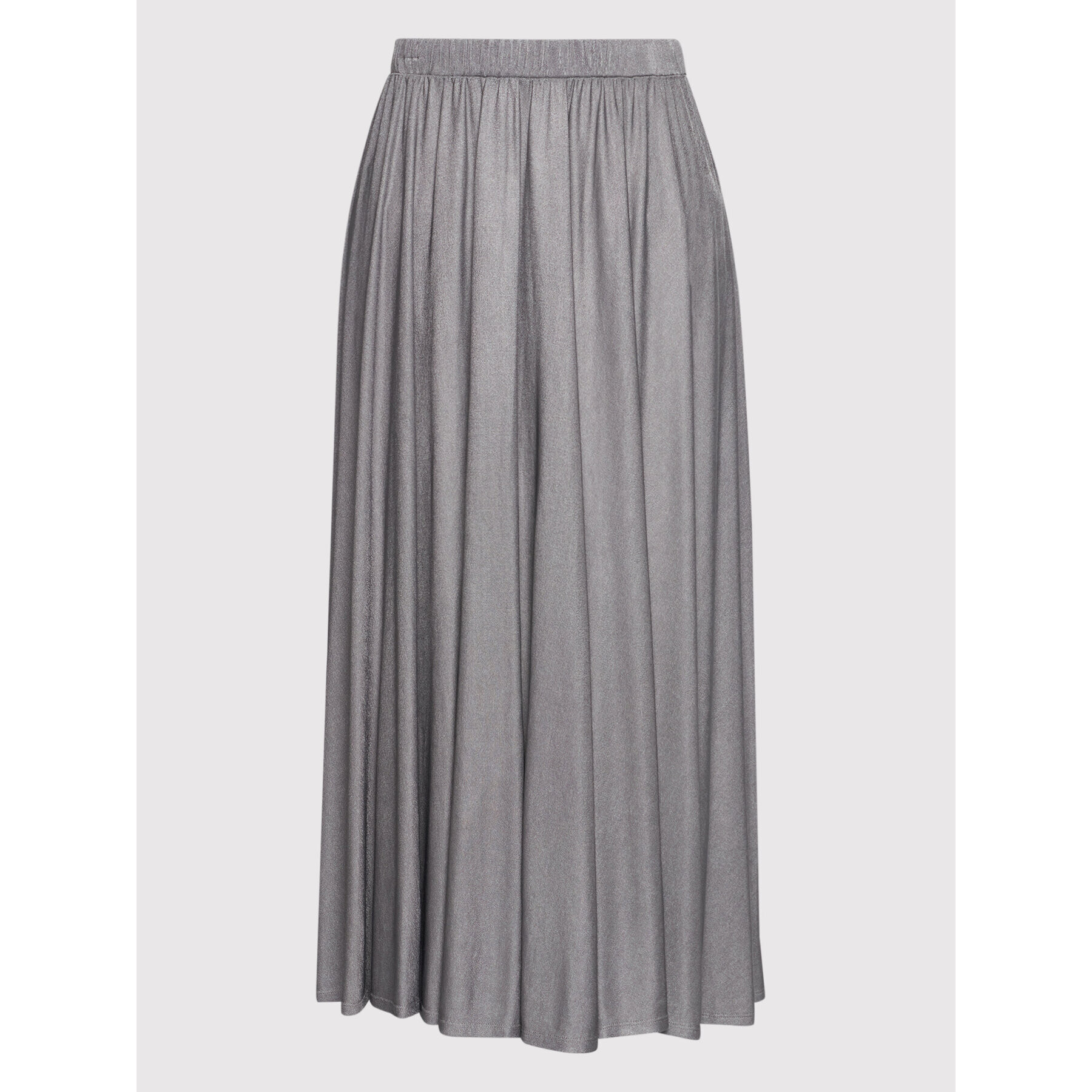 Max Mara Leisure Midi sukňa Barni 37710126 Sivá Regular Fit - Pepit.sk