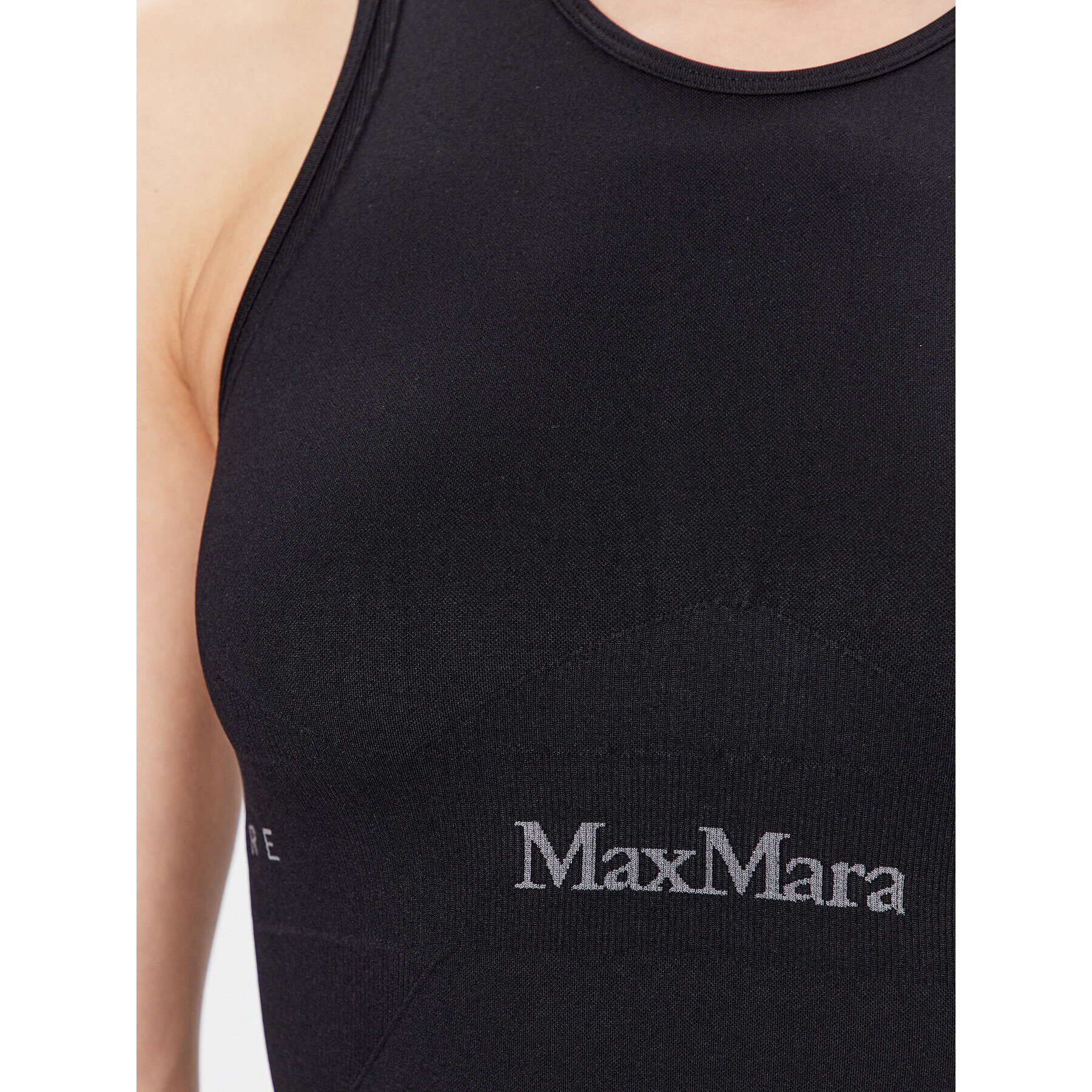 Max Mara Leisure Top Glassa 33661326 Čierna Slim Fit - Pepit.sk