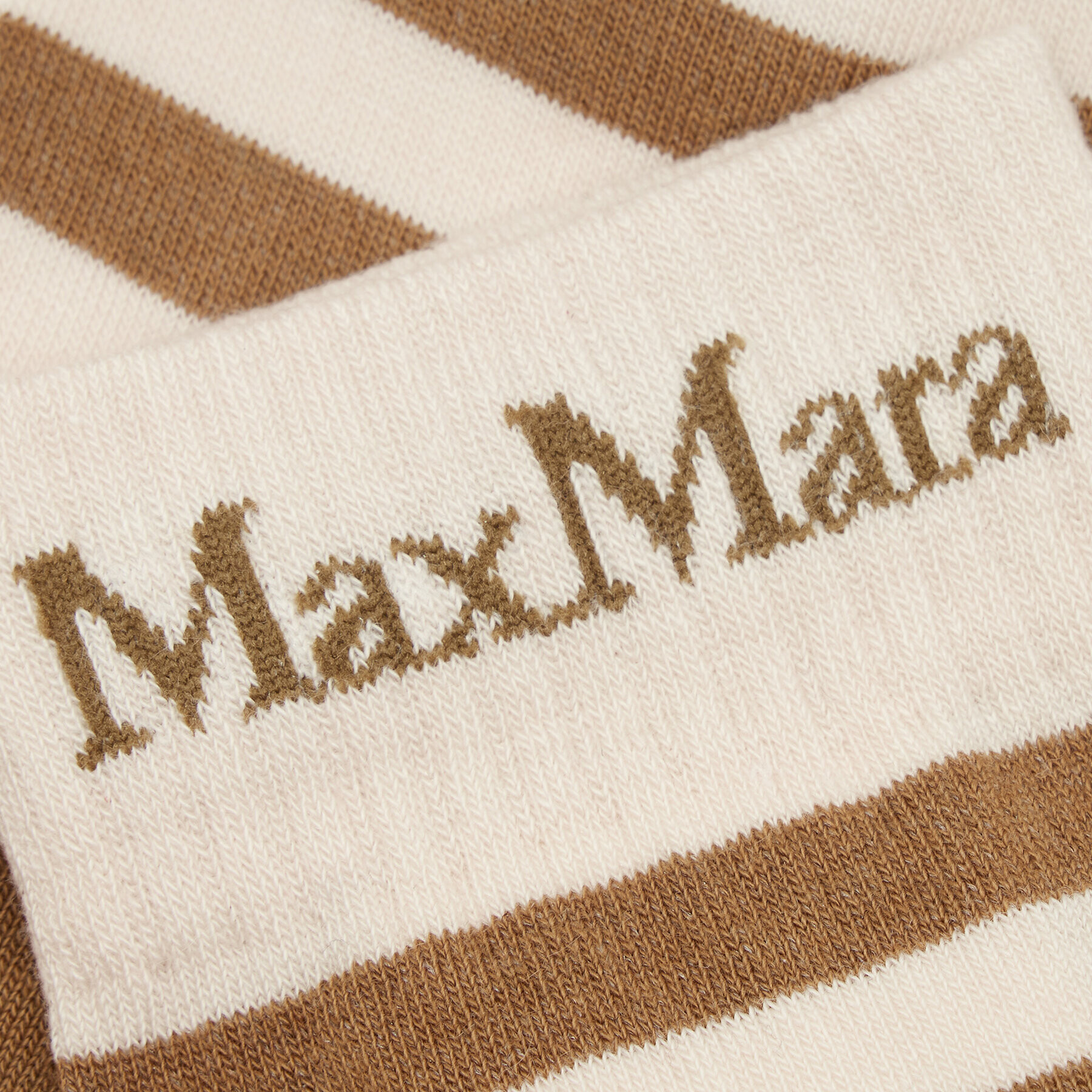 Max Mara Leisure Vysoké dámske ponožky Foster 2335560236600 Béžová - Pepit.sk