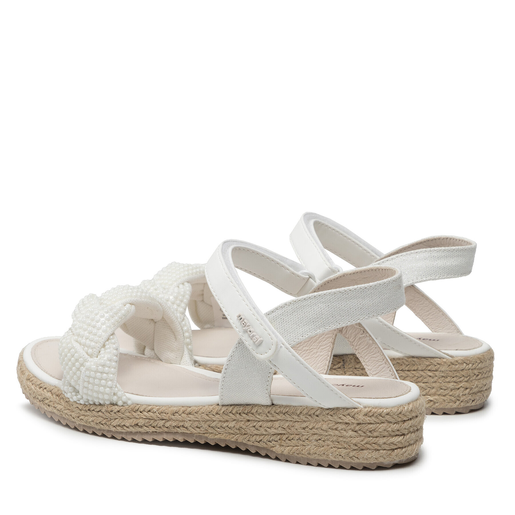 Mayoral Espadrilky 47.373 Biela - Pepit.sk