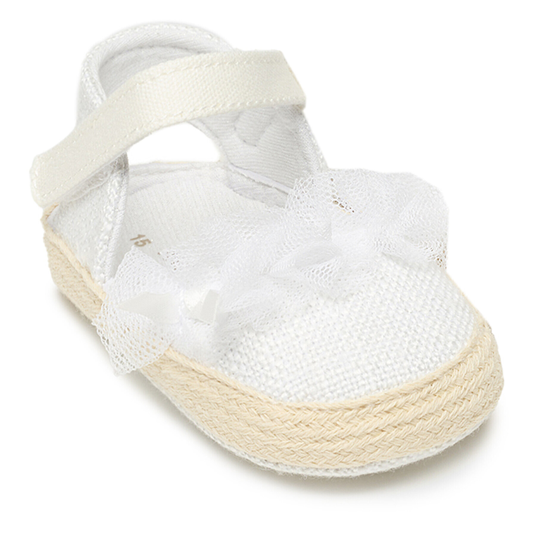 Mayoral Espadrilky 9634 Biela - Pepit.sk