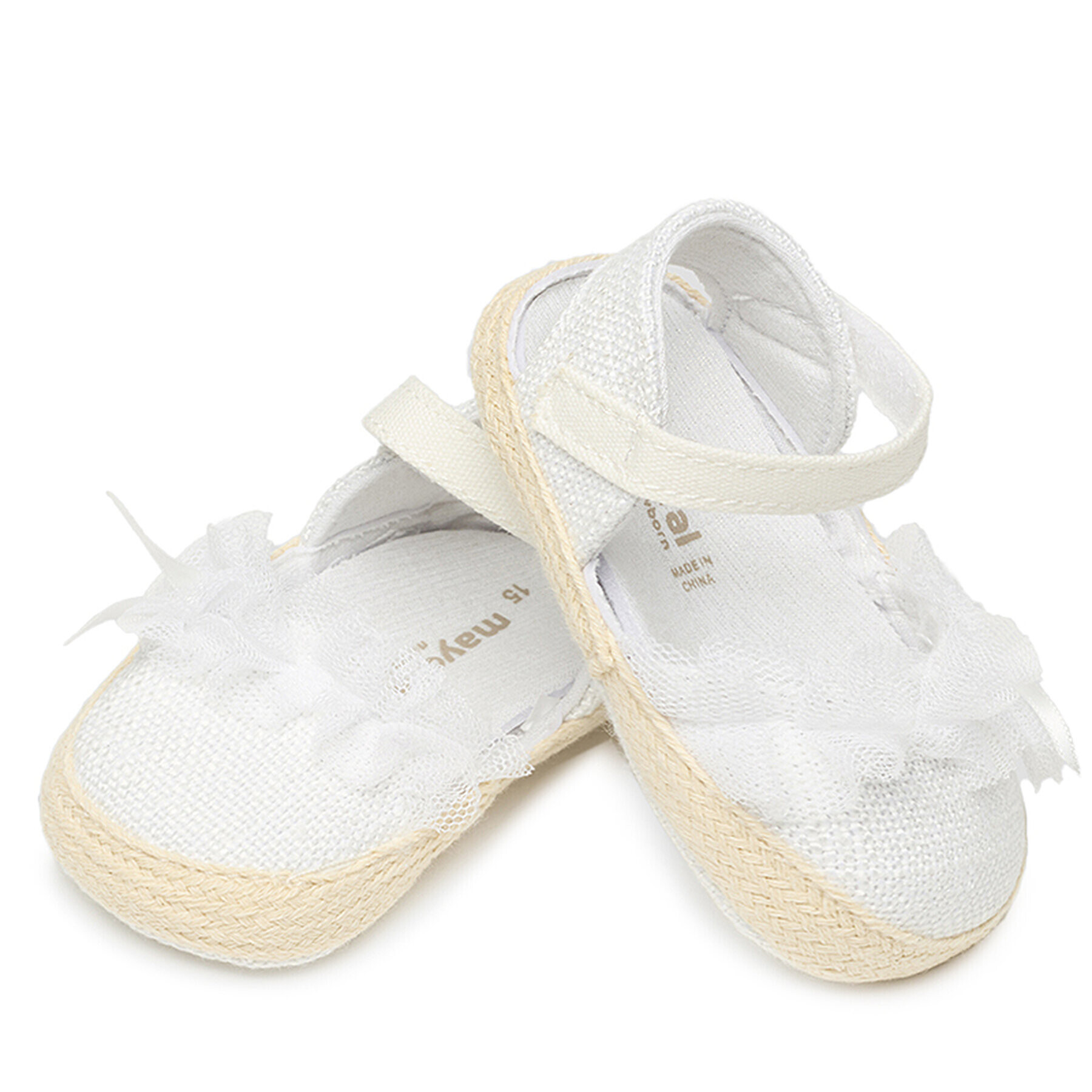 Mayoral Espadrilky 9634 Biela - Pepit.sk