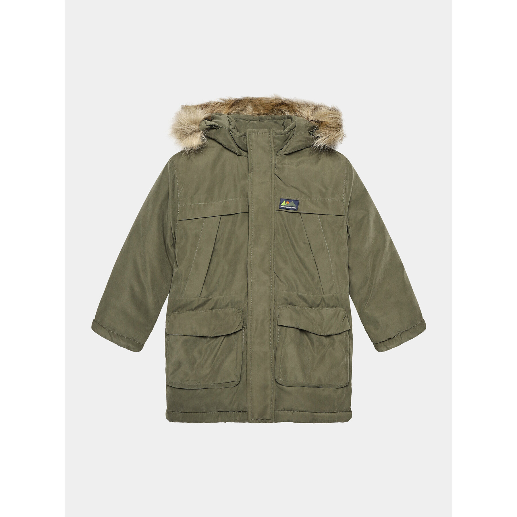 Mayoral Parka 4.439 Zelená Regular Fit - Pepit.sk