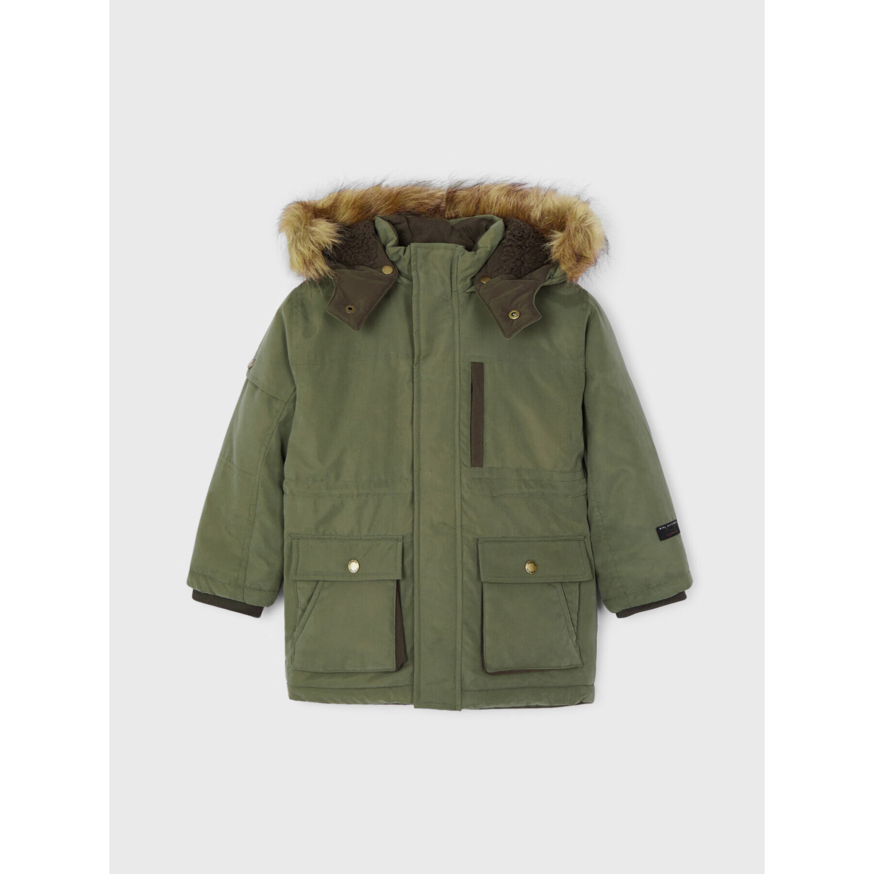 Mayoral Parka 4464 Zelená Regular Fit - Pepit.sk