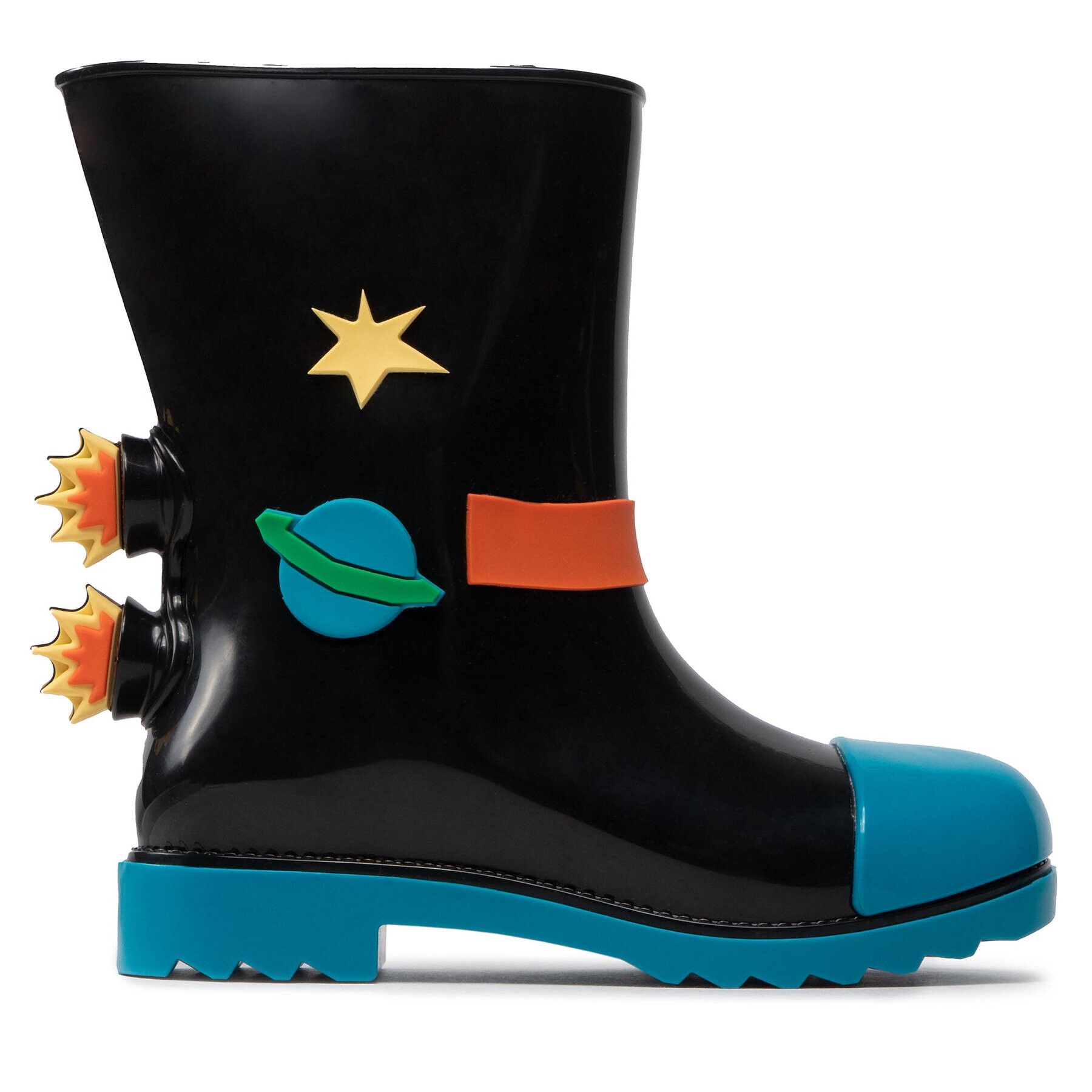 Melissa Gumáky Mini Rain Boot + Fabula 33677 Čierna - Pepit.sk