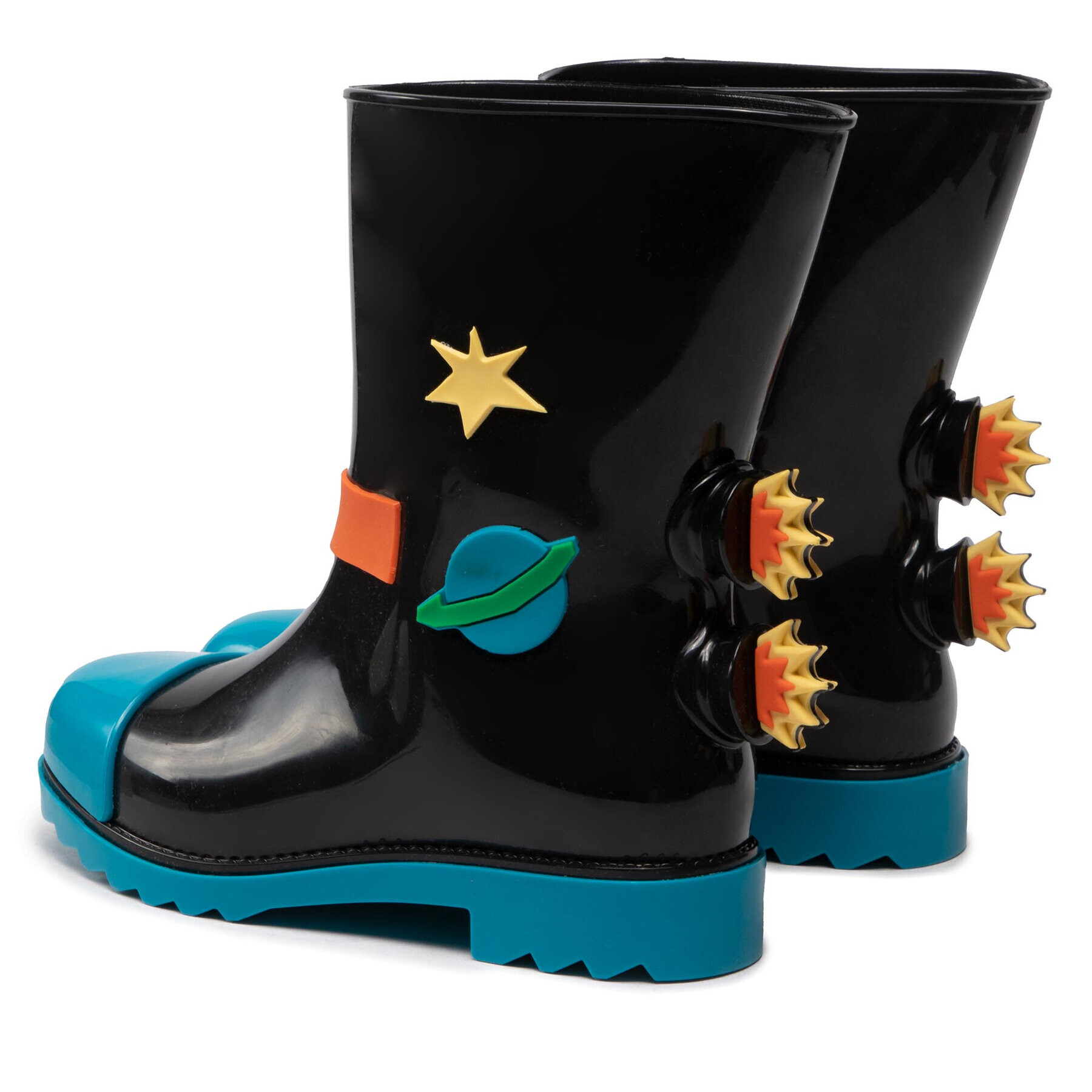 Melissa Gumáky Mini Rain Boot + Fabula 33677 Čierna - Pepit.sk