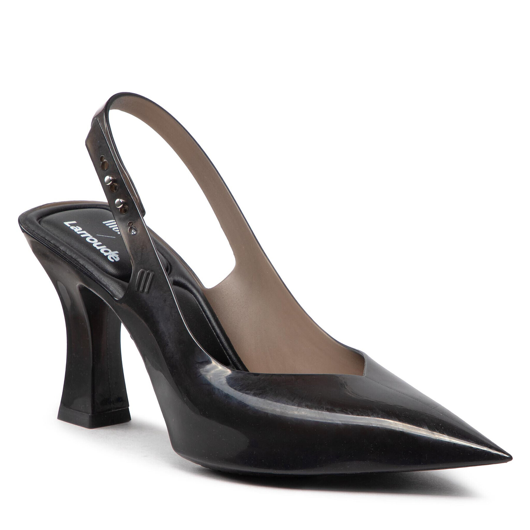 Melissa Sandále Slingback Heel + Larroude 33606 Čierna - Pepit.sk