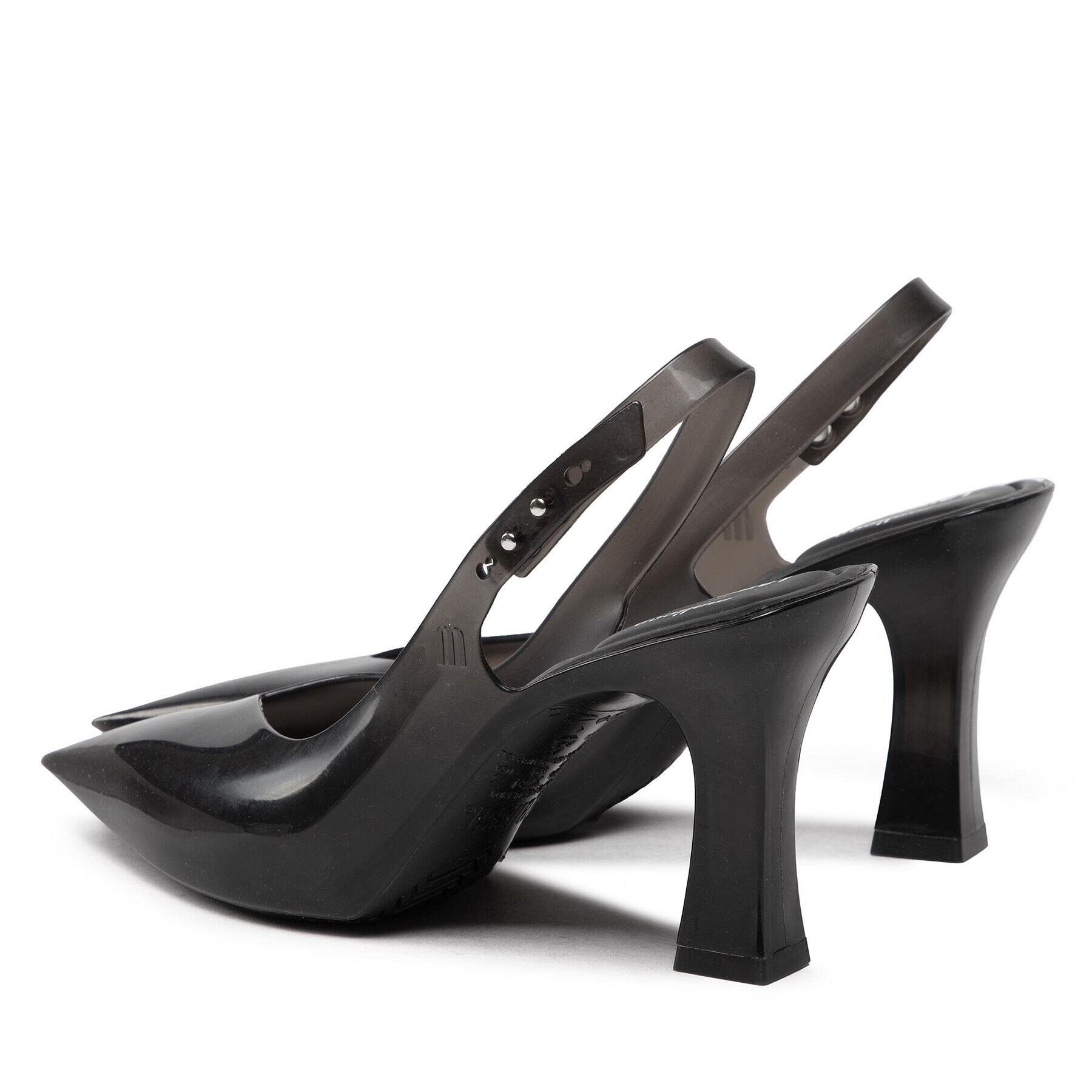 Melissa Sandále Slingback Heel + Larroude 33606 Čierna - Pepit.sk