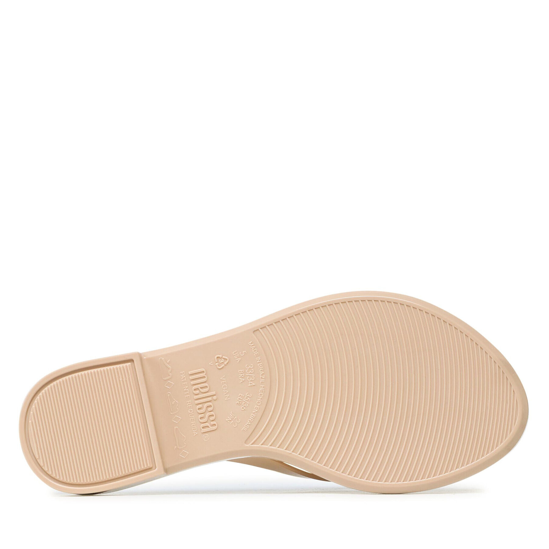 Melissa Žabky Flip Flop Slim II AD 33480 Béžová - Pepit.sk