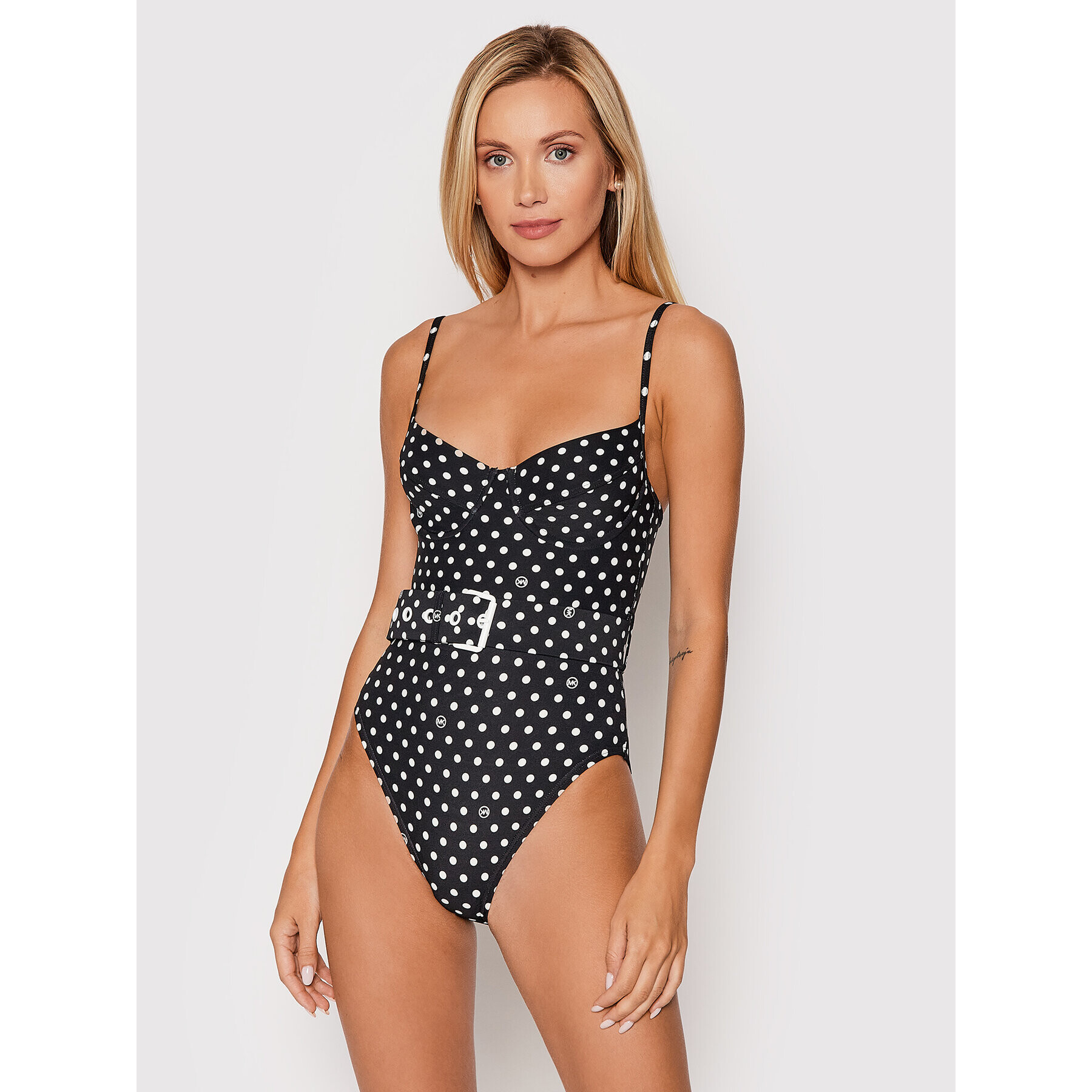 MICHAEL Michael Kors Bikiny Dot MM8C615 Čierna - Pepit.sk