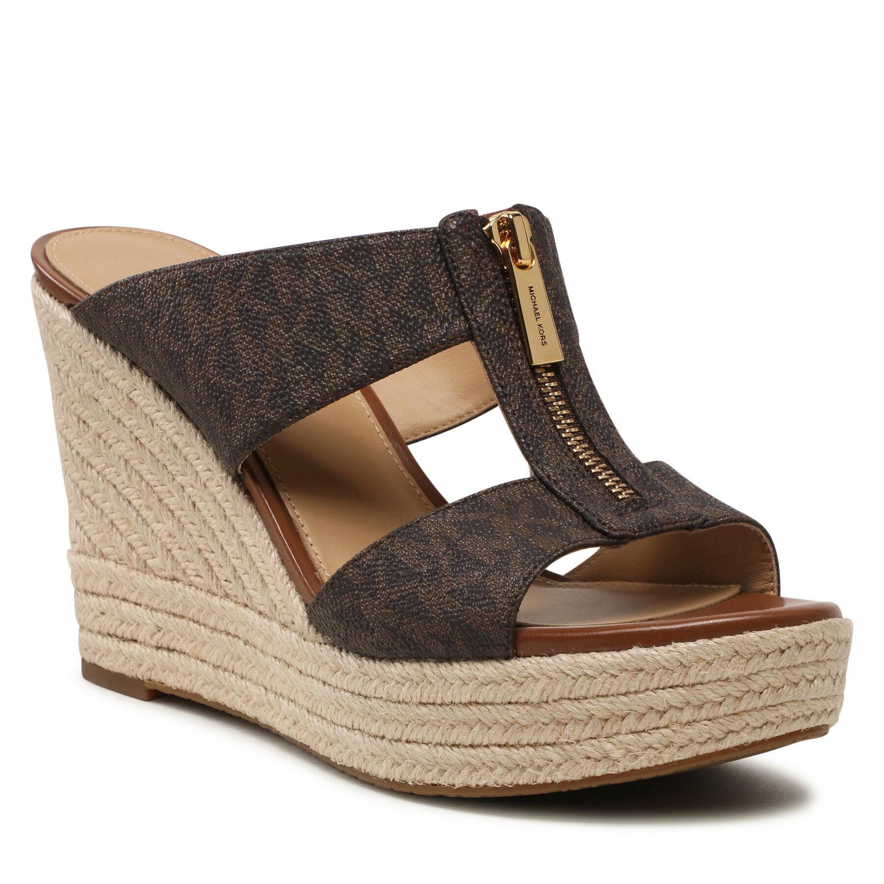 MICHAEL Michael Kors Espadrilky Bradley Mule 40S3BYMS1B Hnedá - Pepit.sk