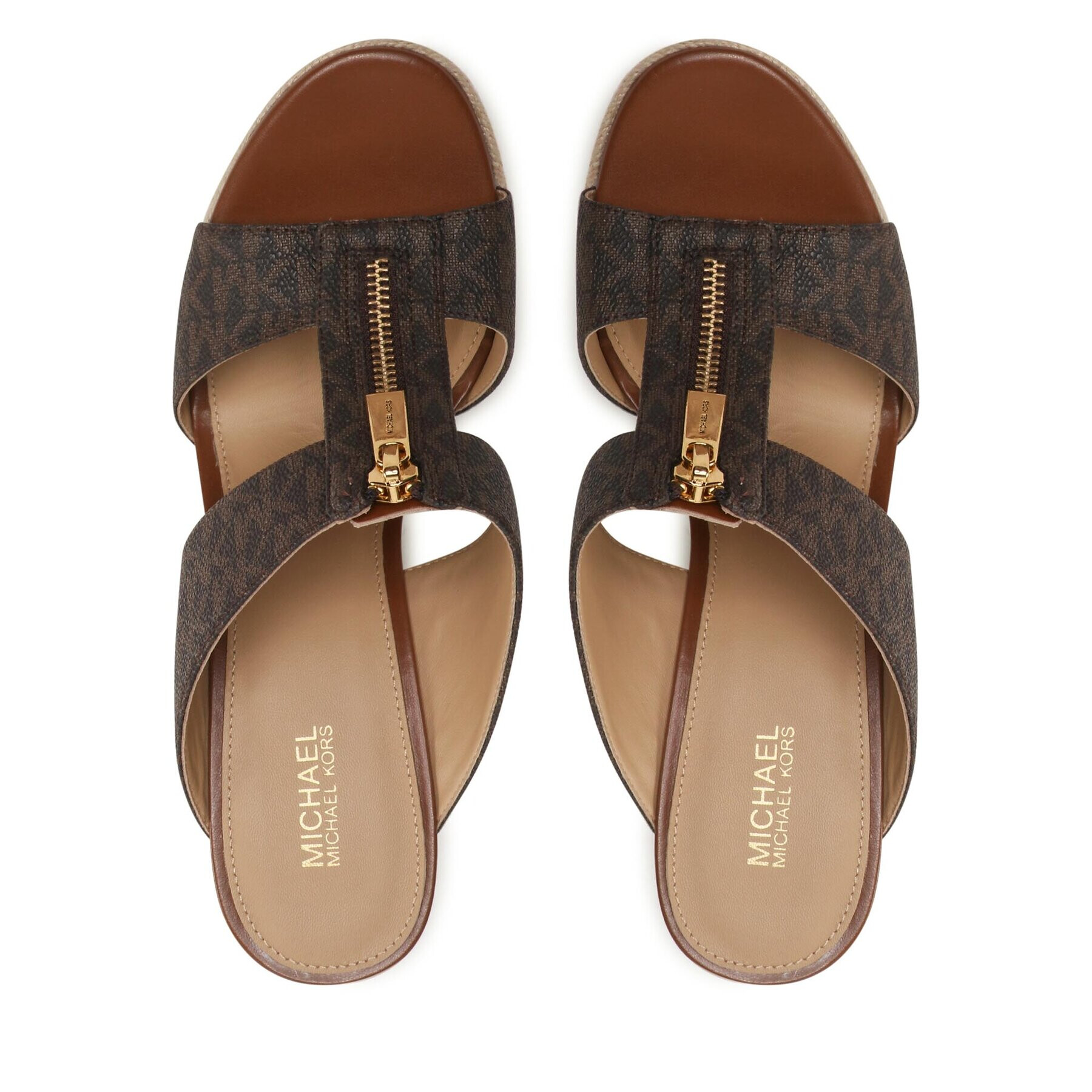 MICHAEL Michael Kors Espadrilky Bradley Mule 40S3BYMS1B Hnedá - Pepit.sk