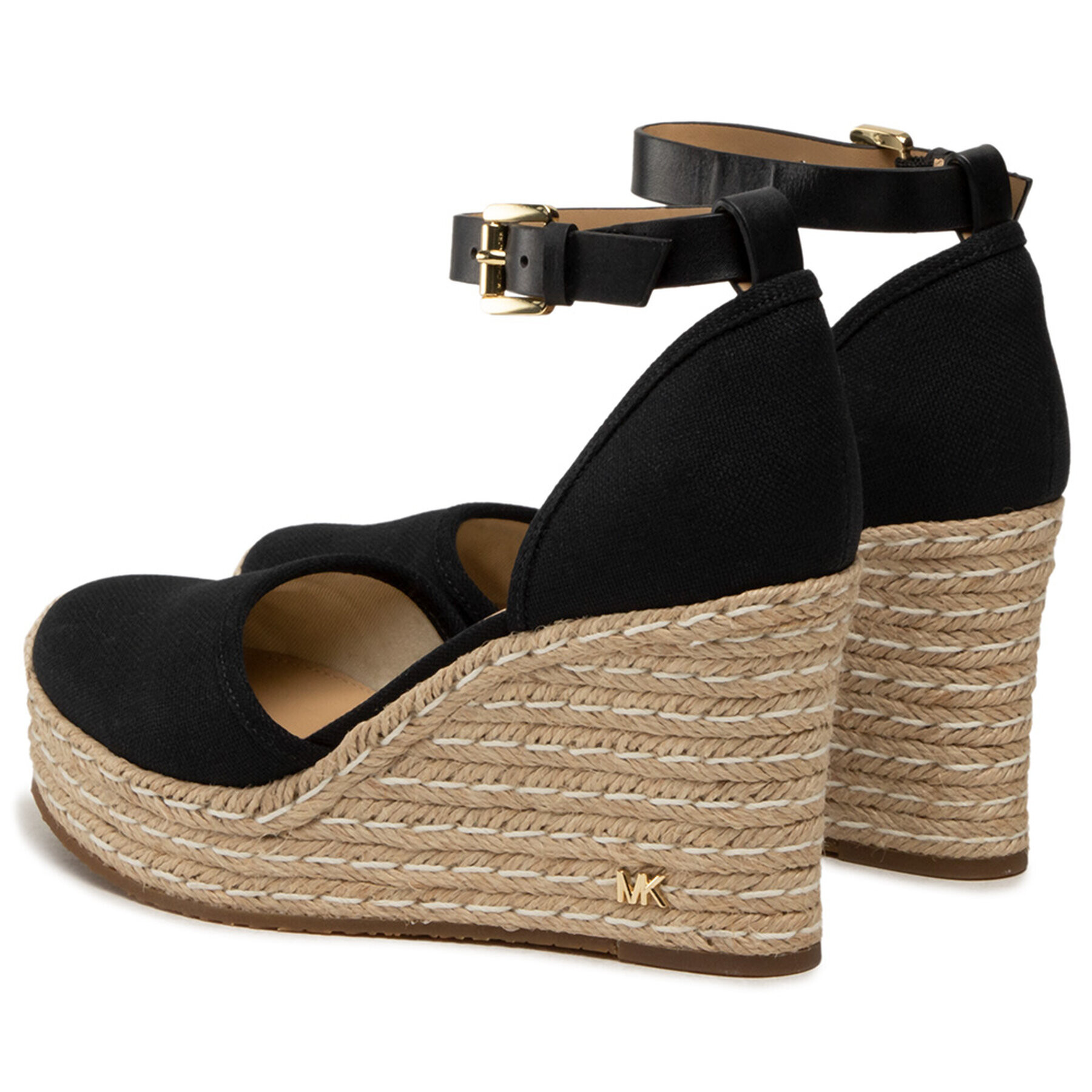 MICHAEL Michael Kors Espadrilky Kendrick Wedge 40S9KNMS2D Čierna - Pepit.sk