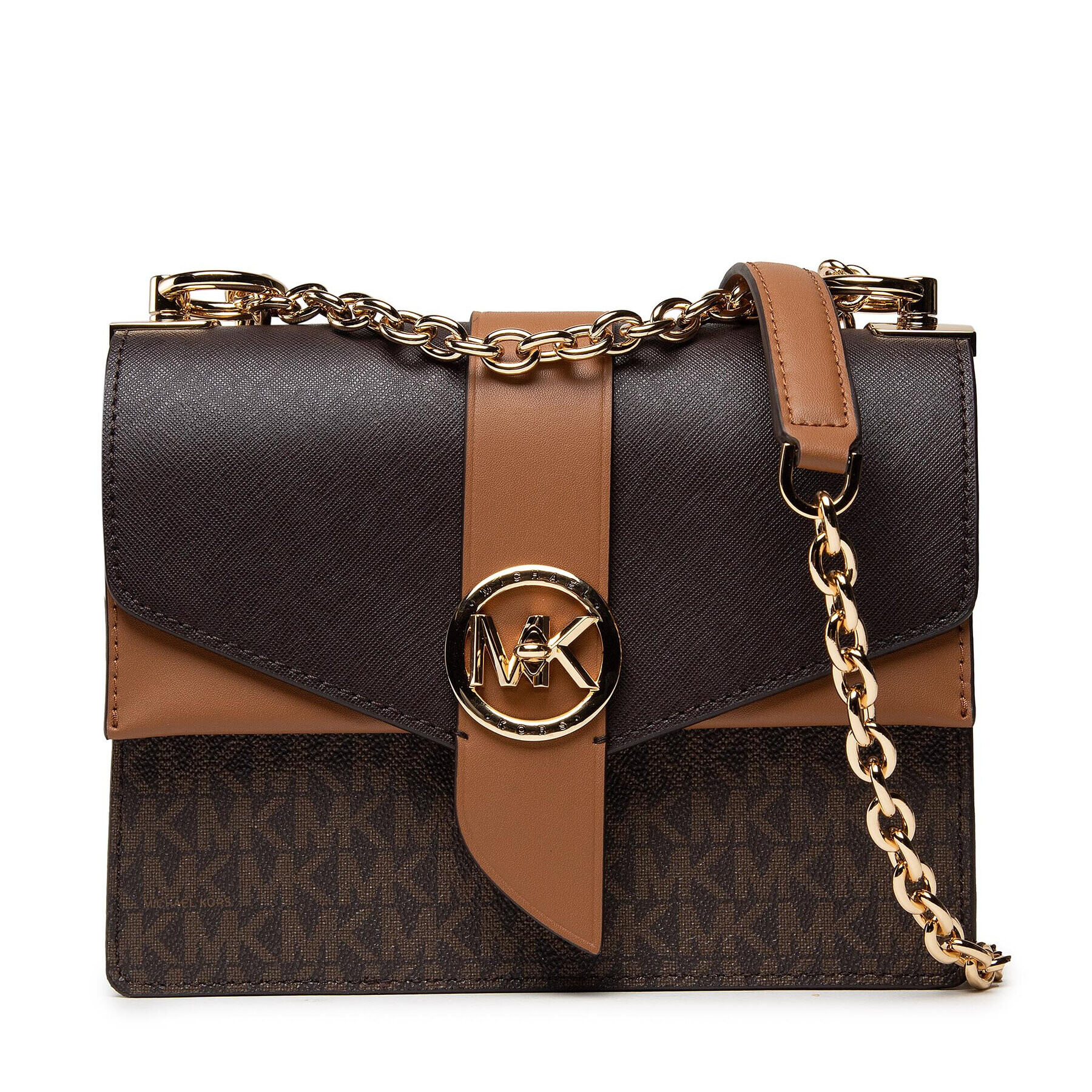 MICHAEL Michael Kors Kabelka Greenwich 32S1GGRC0B Hnedá - Pepit.sk