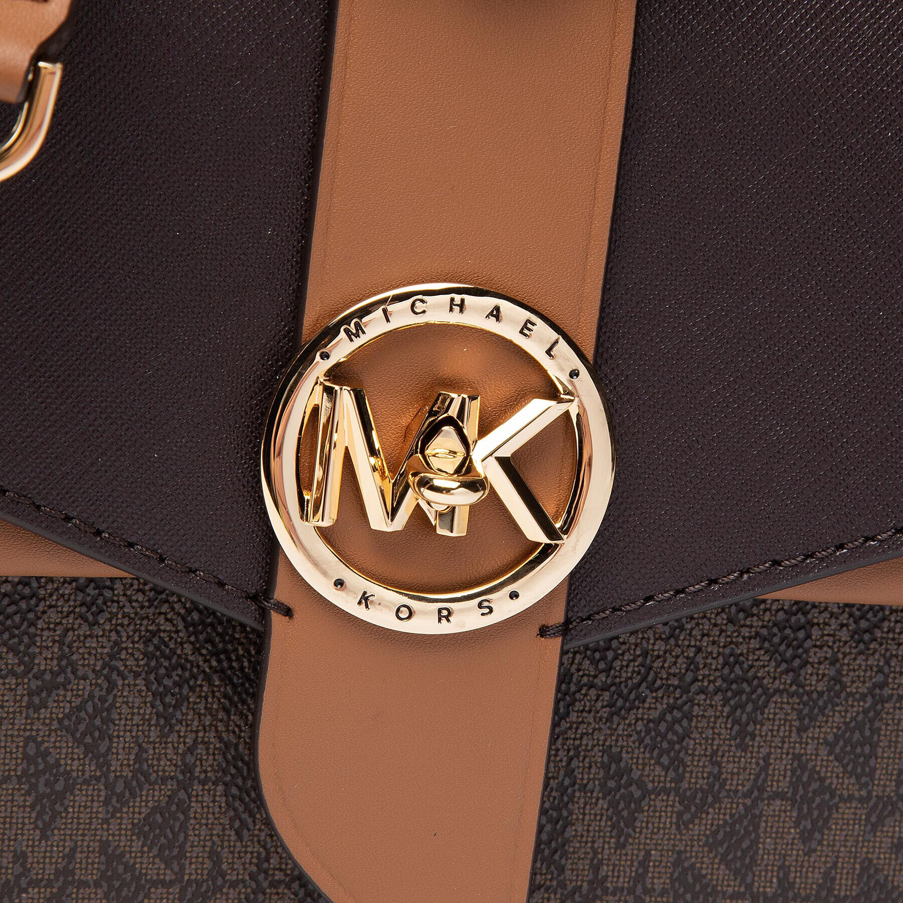 MICHAEL Michael Kors Kabelka Greenwich 32S1GGRC0B Hnedá - Pepit.sk