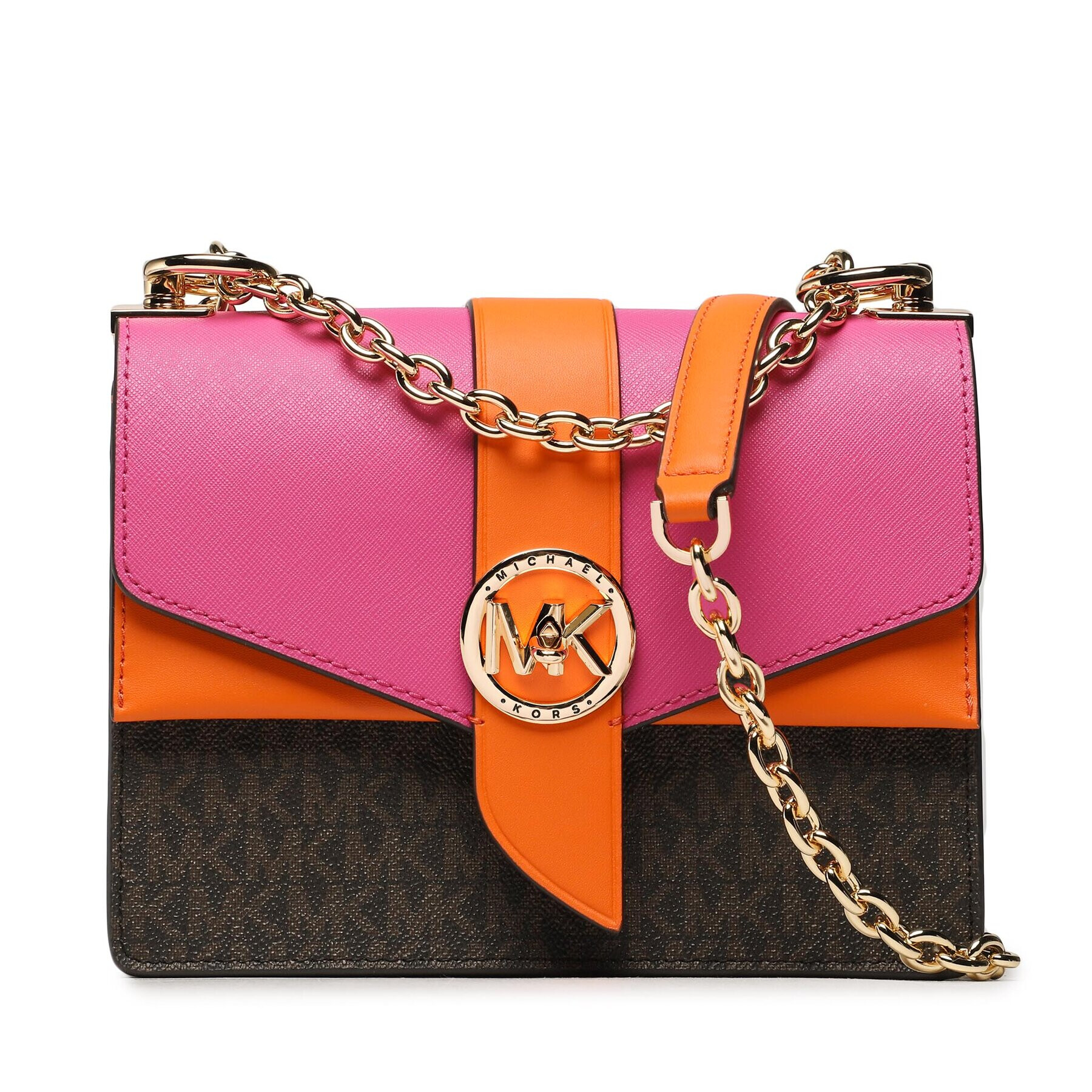 MICHAEL Michael Kors Kabelka Greenwich 32S1GGRC0B Hnedá - Pepit.sk