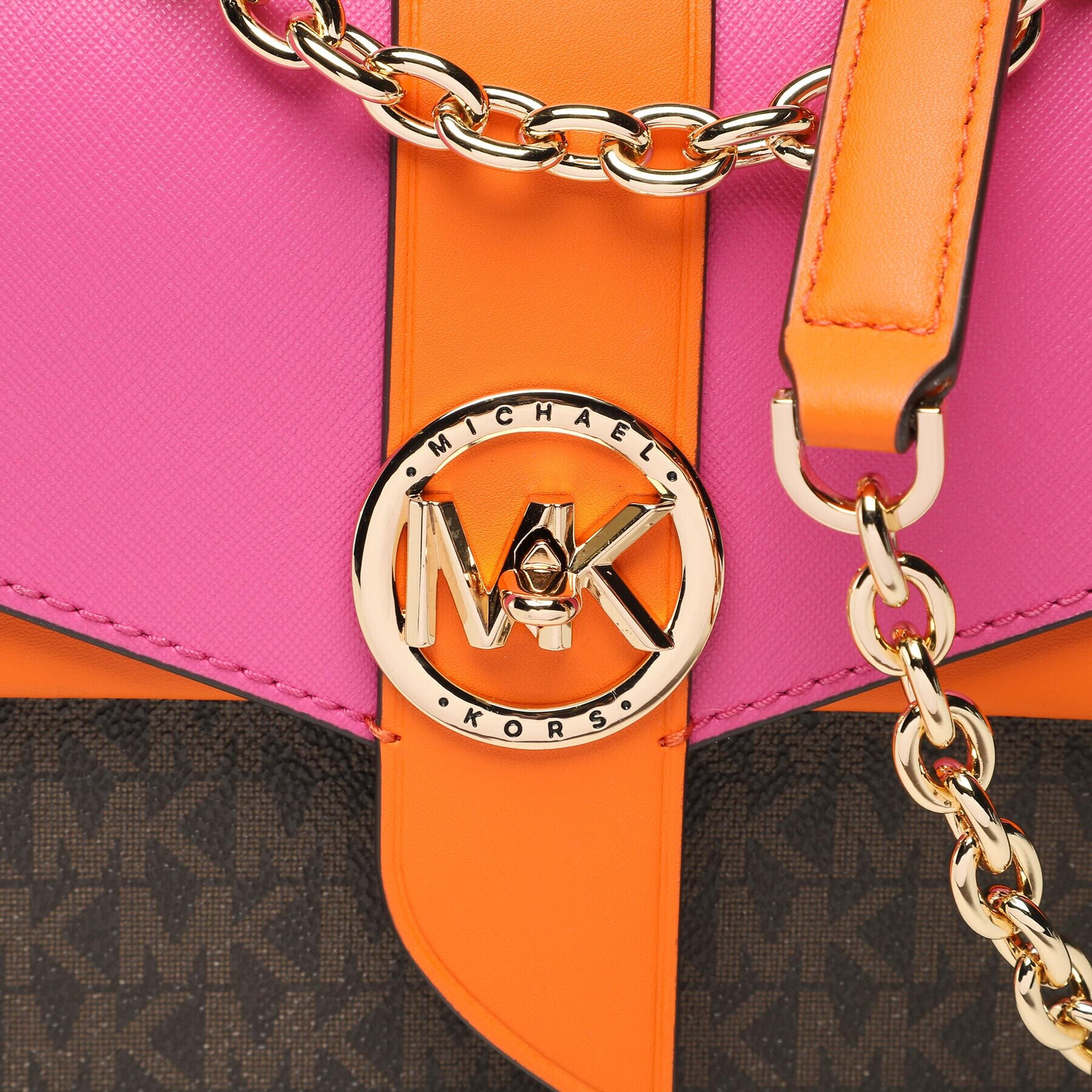 MICHAEL Michael Kors Kabelka Greenwich 32S1GGRC0B Hnedá - Pepit.sk