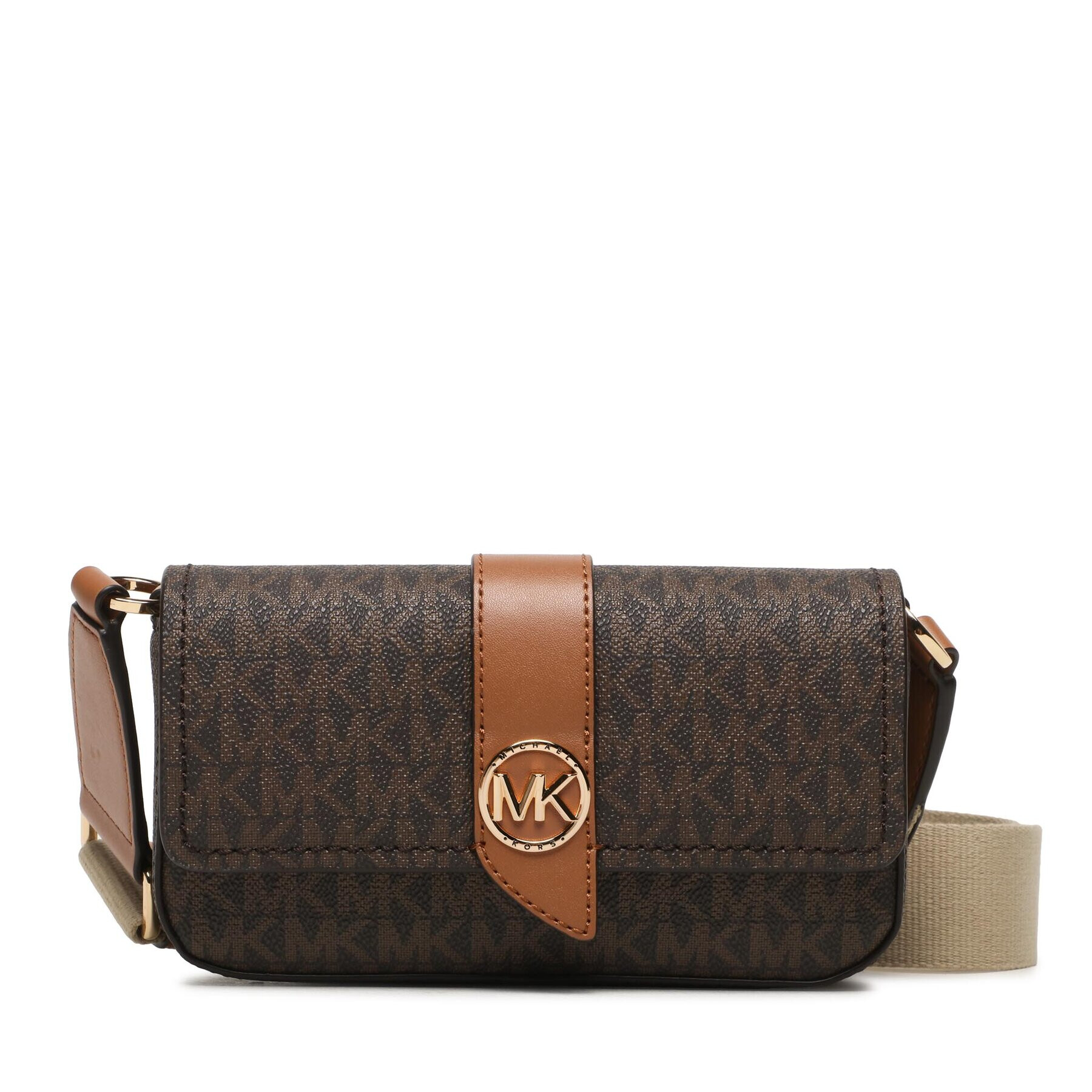 MICHAEL Michael Kors Kabelka Greenwich 32S3GGRC0B Hnedá - Pepit.sk