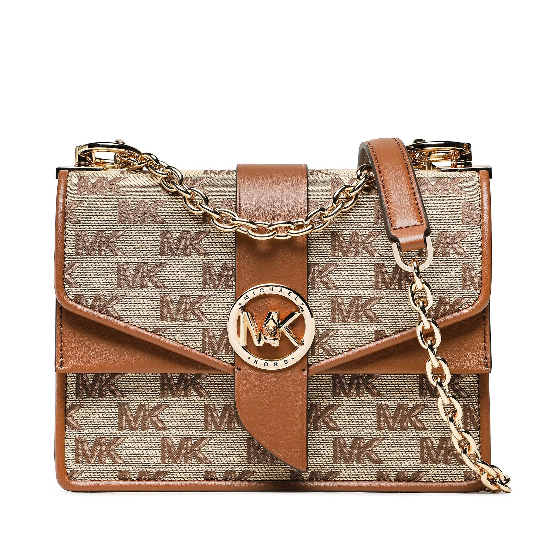 MICHAEL Michael Kors Kabelka Greenwich 32S3GGRC5J Hnedá - Pepit.sk