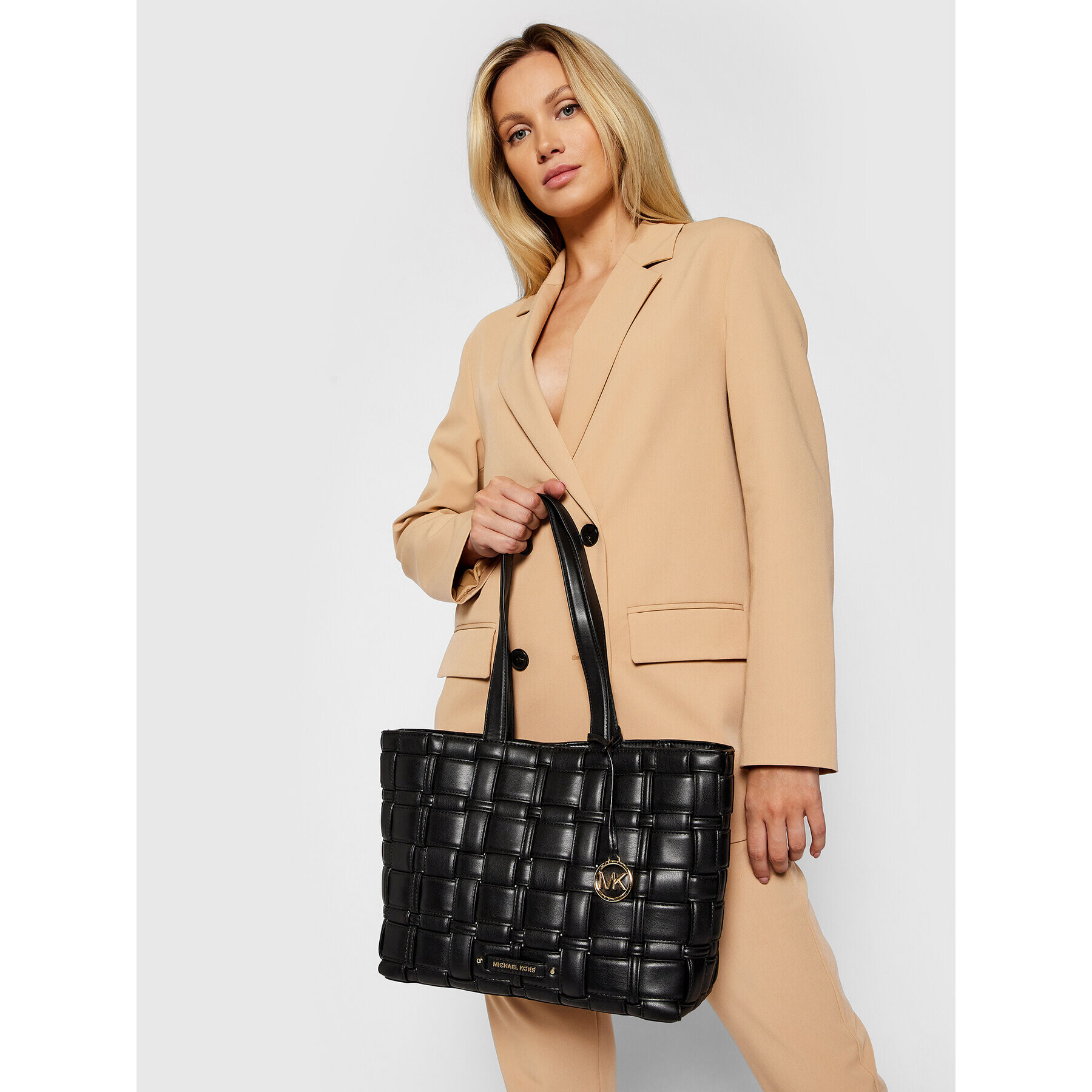 MICHAEL Michael Kors Kabelka Ivy 30S1G2IT2U Čierna - Pepit.sk