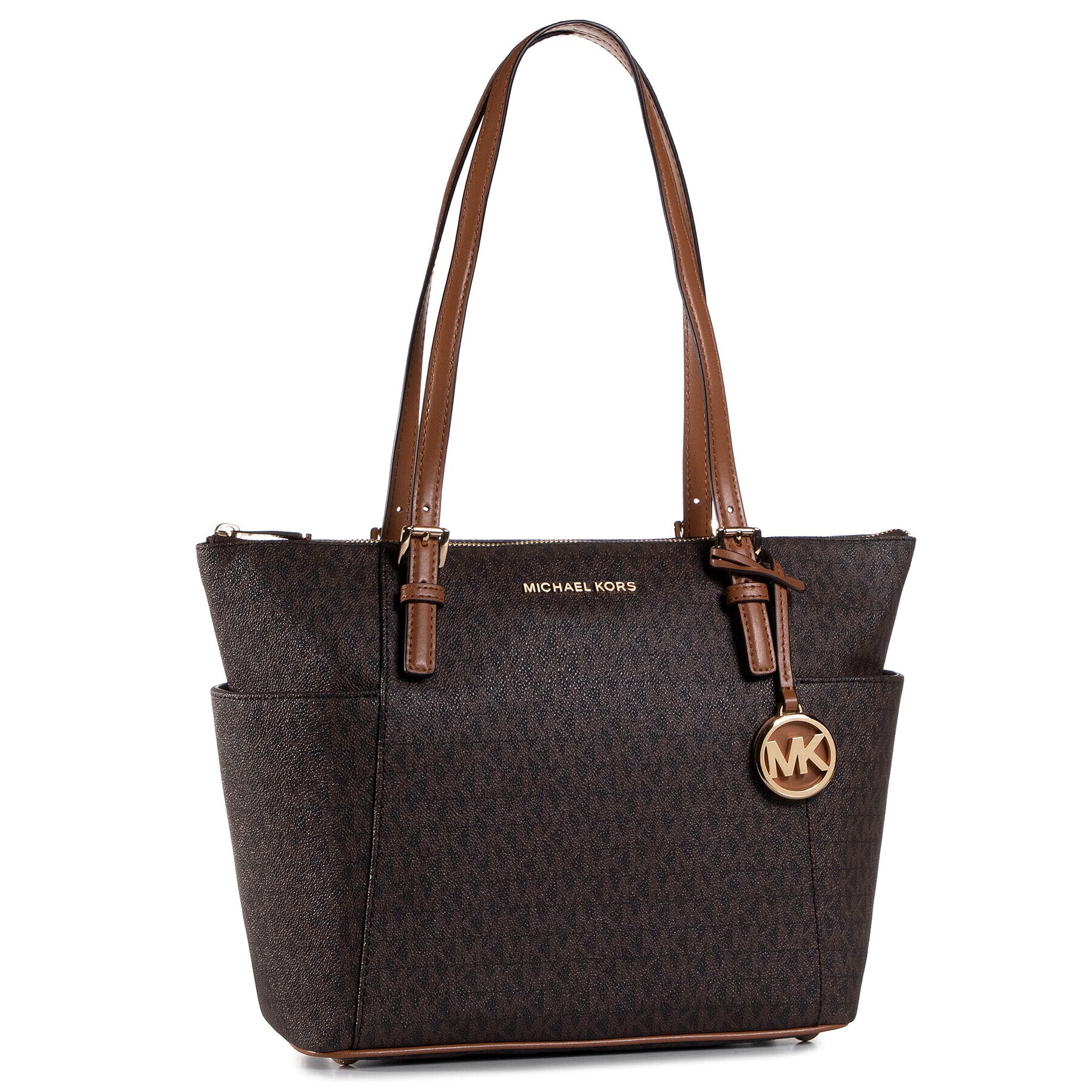 MICHAEL Michael Kors Kabelka Jet Set Item 30S0GTTT1B Hnedá - Pepit.sk