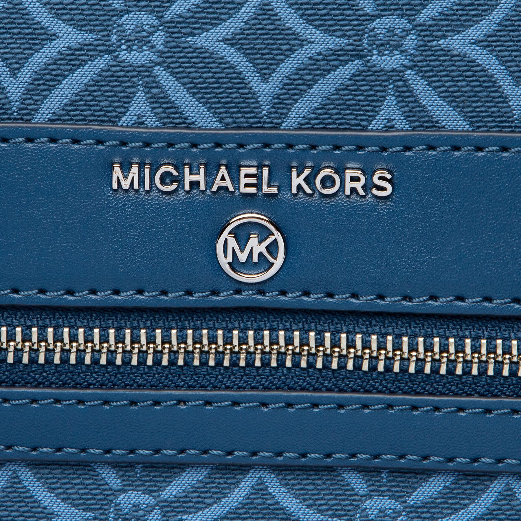 MICHAEL Michael Kors Kabelka Kempner 30F2S4KT3J Modrá - Pepit.sk