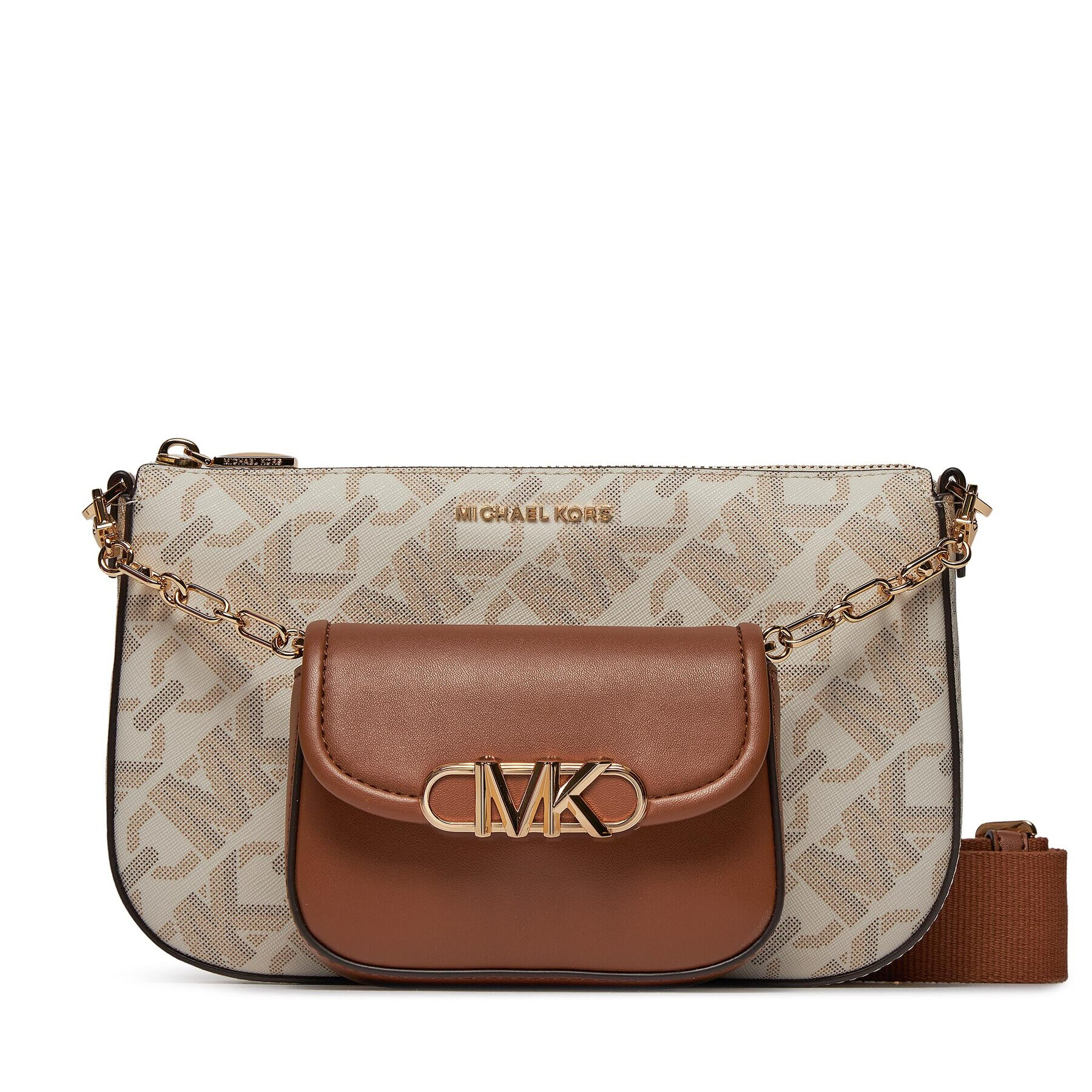 MICHAEL Michael Kors Kabelka Parker 32H3G7PC3B Béžová - Pepit.sk