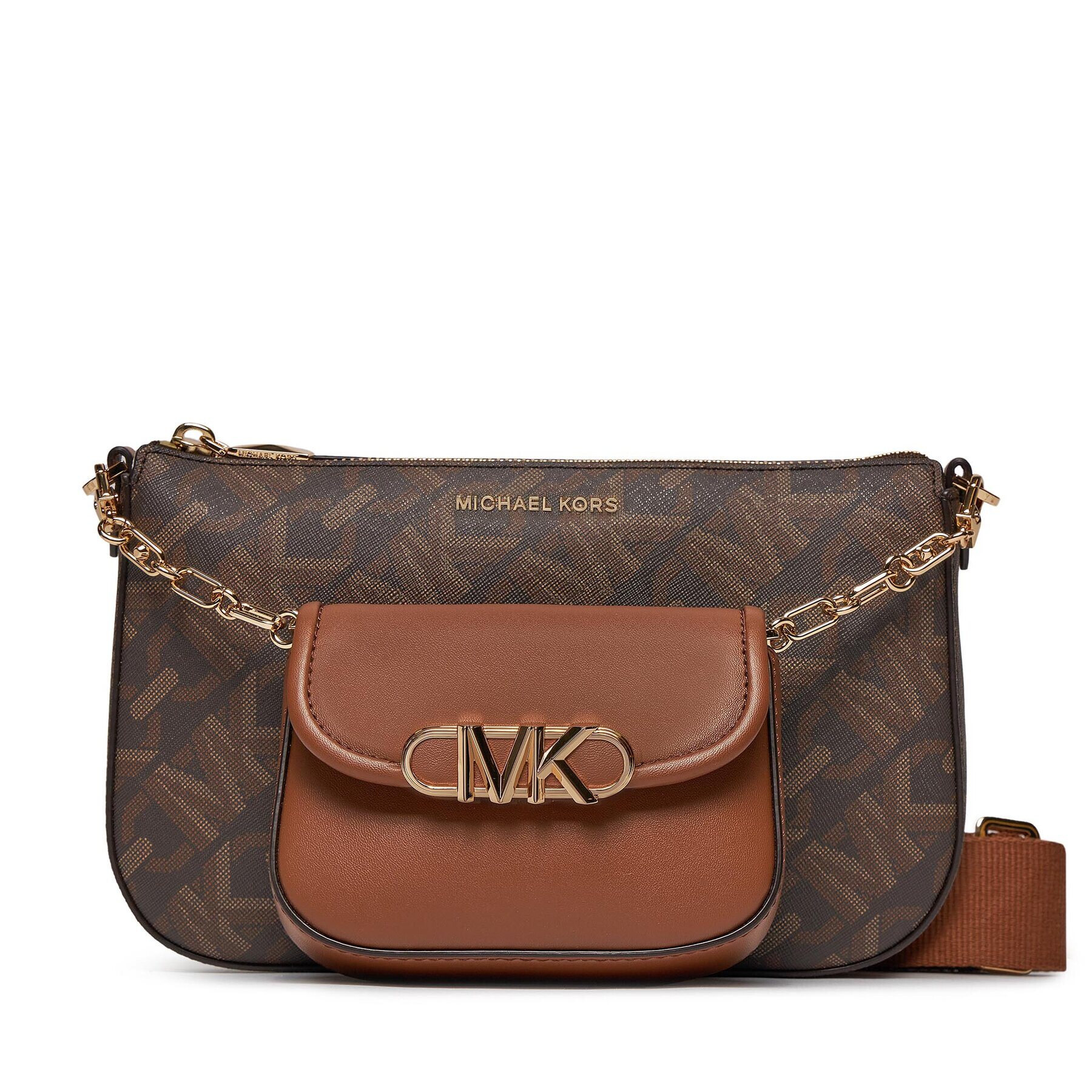 MICHAEL Michael Kors Kabelka Parker 32H3G7PC3B Hnedá - Pepit.sk