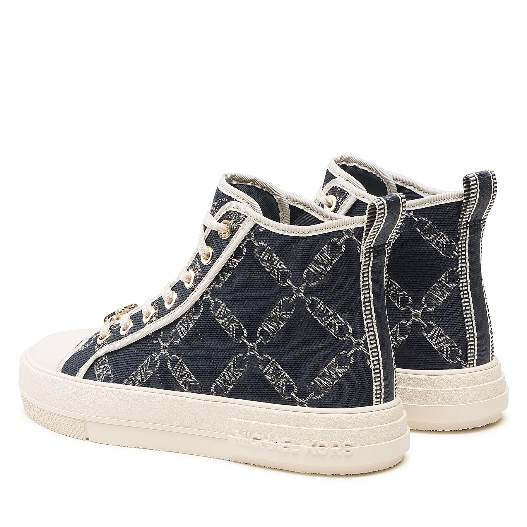 MICHAEL Michael Kors Plátenky Evy High Top 43F3EYFE1Y Tmavomodrá - Pepit.sk