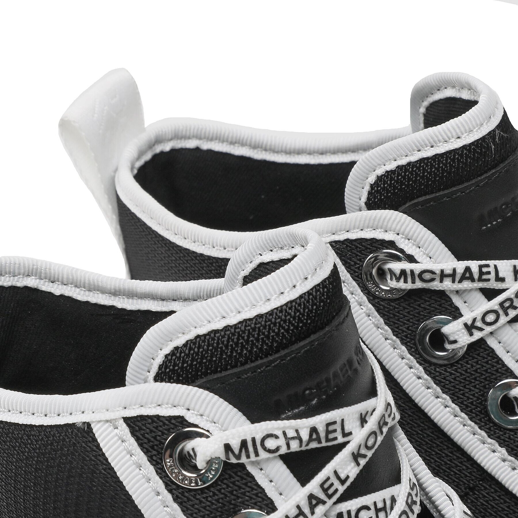 MICHAEL Michael Kors Plátenky Evy High Top 43S3EYFE6D Čierna - Pepit.sk