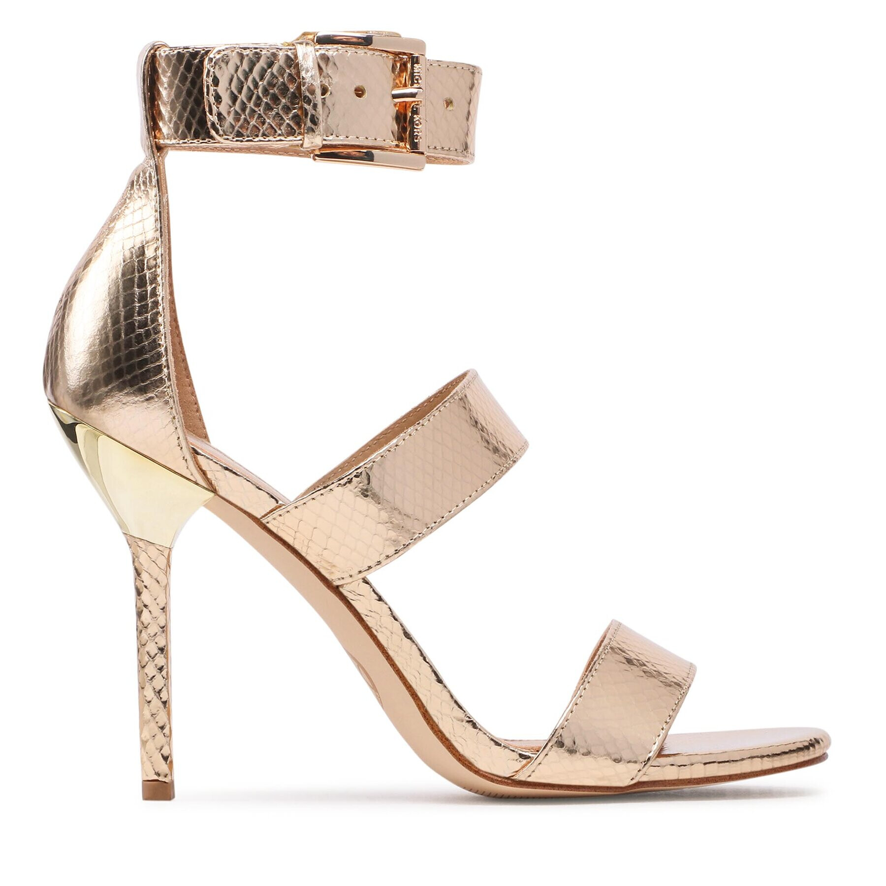 MICHAEL Michael Kors Sandále Amal Sandal 40F2AMHS1M Zlatá - Pepit.sk