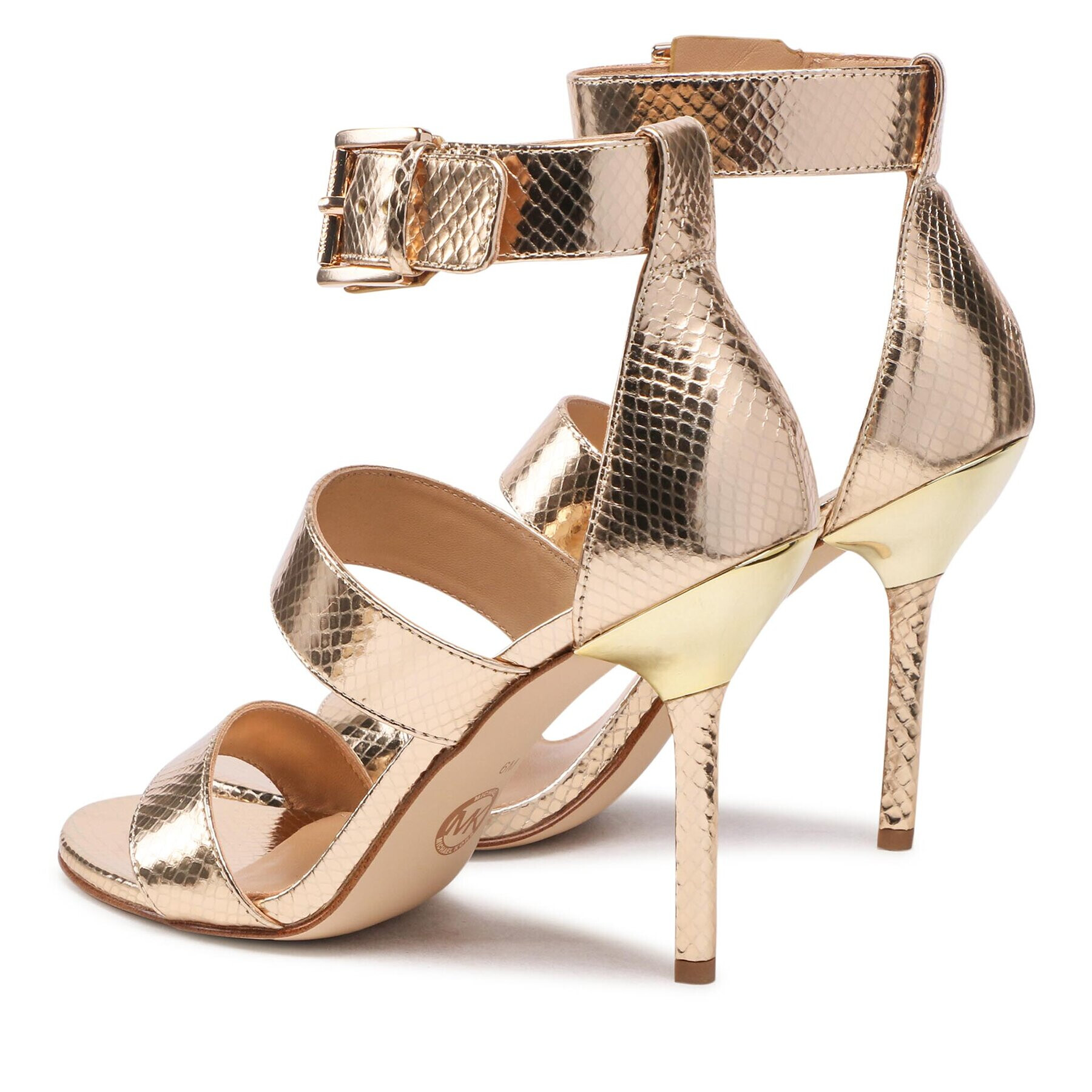 MICHAEL Michael Kors Sandále Amal Sandal 40F2AMHS1M Zlatá - Pepit.sk