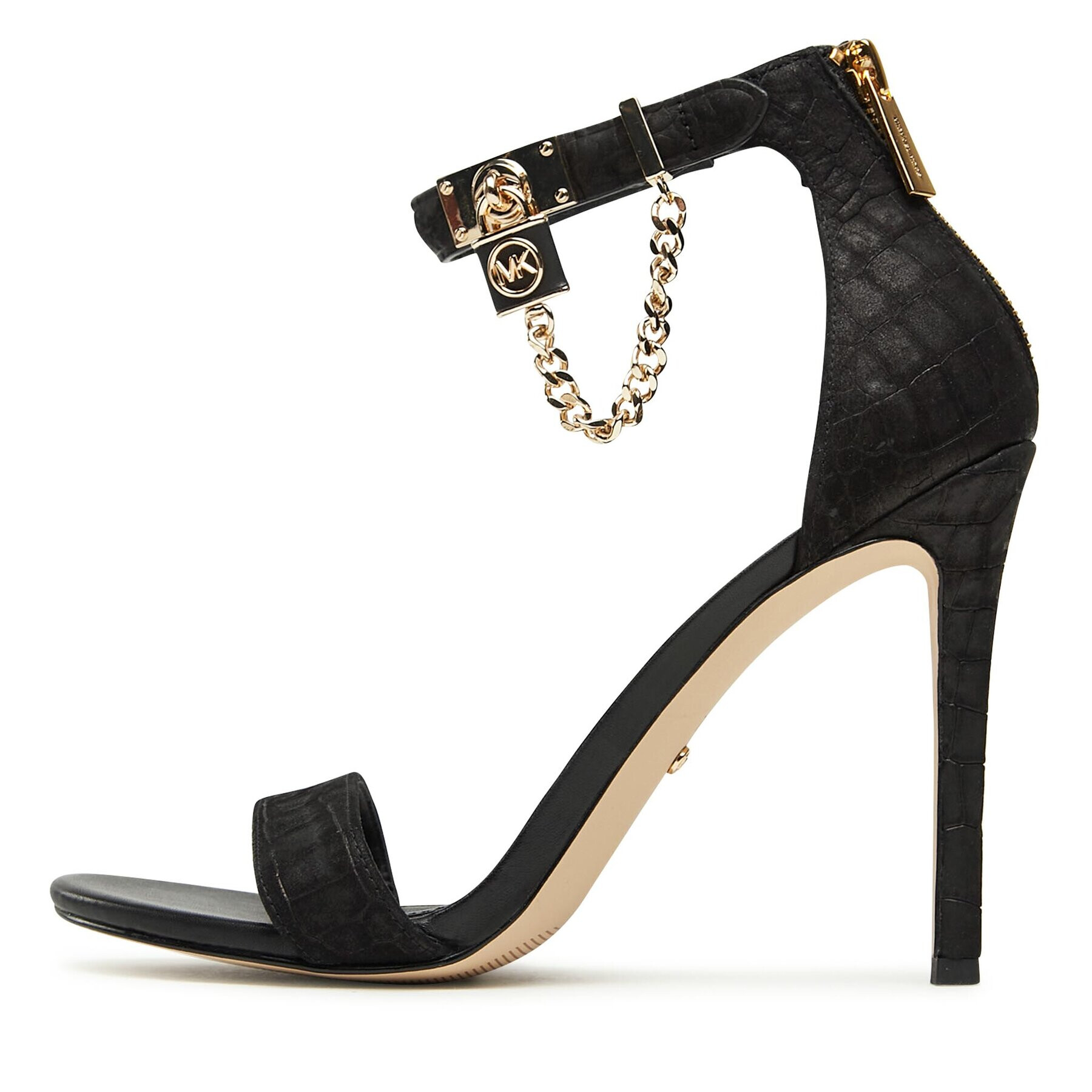 MICHAEL Michael Kors Sandále Hamilton Heeled Sandal 40F3HAHS1E Čierna - Pepit.sk