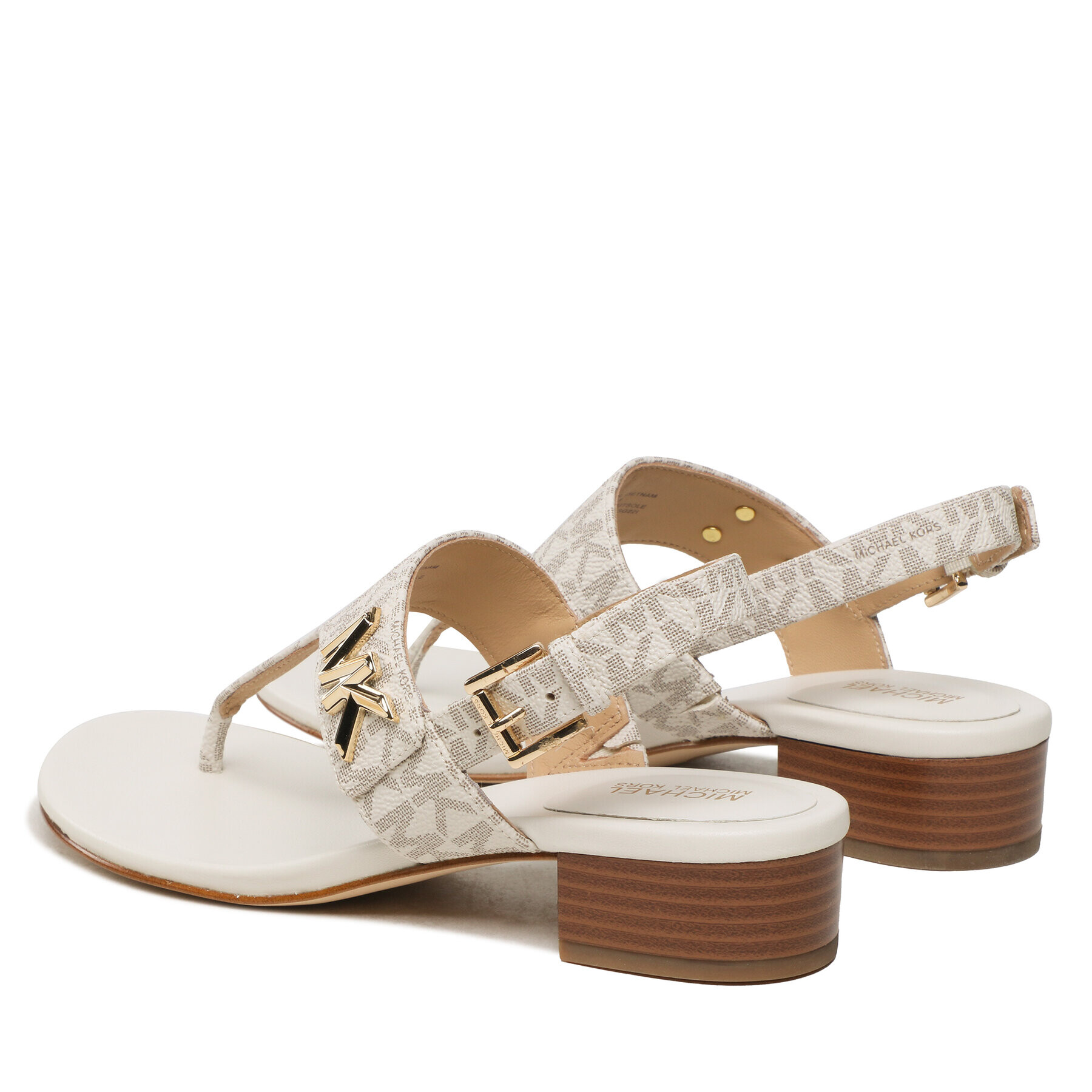 MICHAEL Michael Kors Sandále Jille Sandal 40S2JLFABB Écru - Pepit.sk