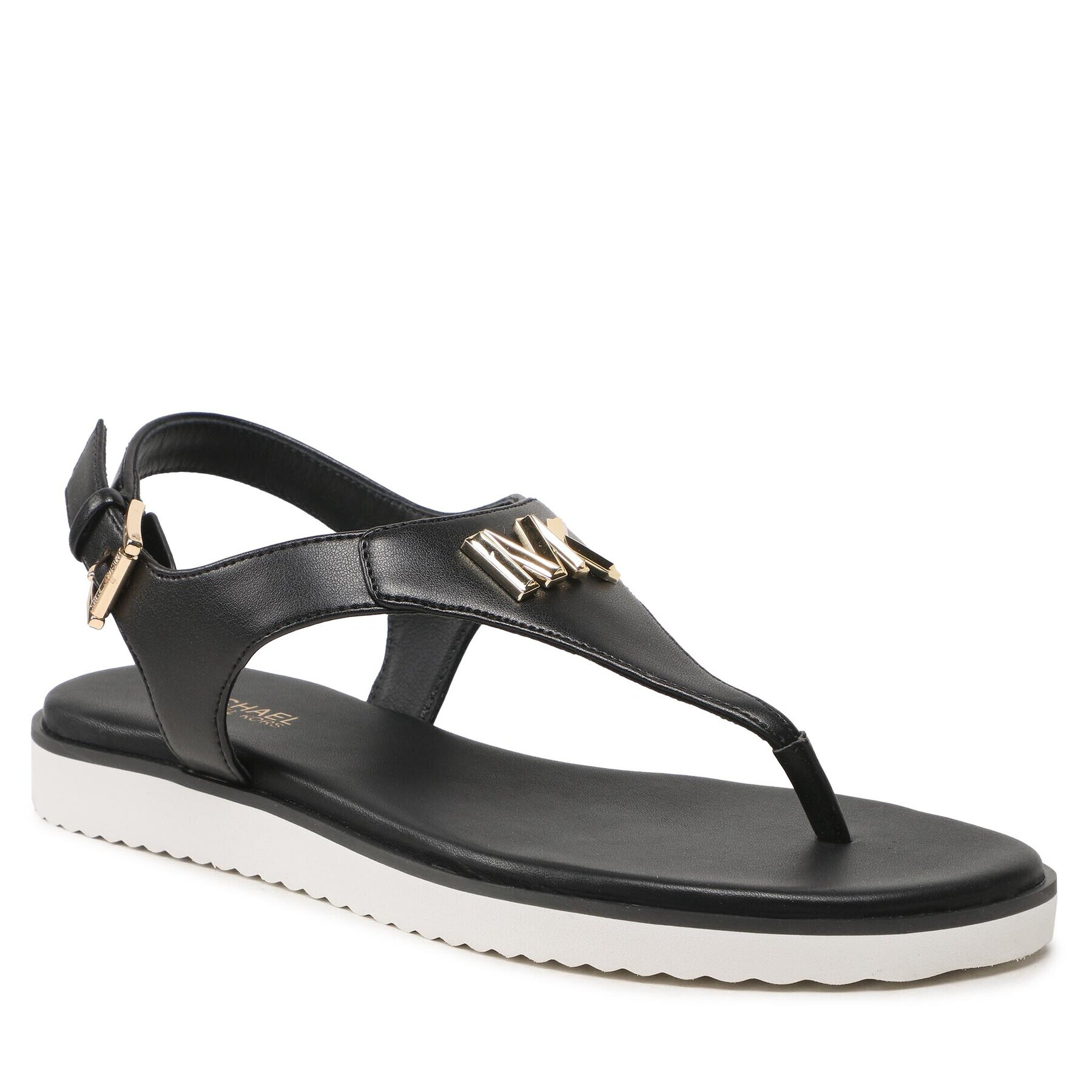 MICHAEL Michael Kors Sandále Jilly Flat Sandal 40S2JLFAAL Čierna - Pepit.sk