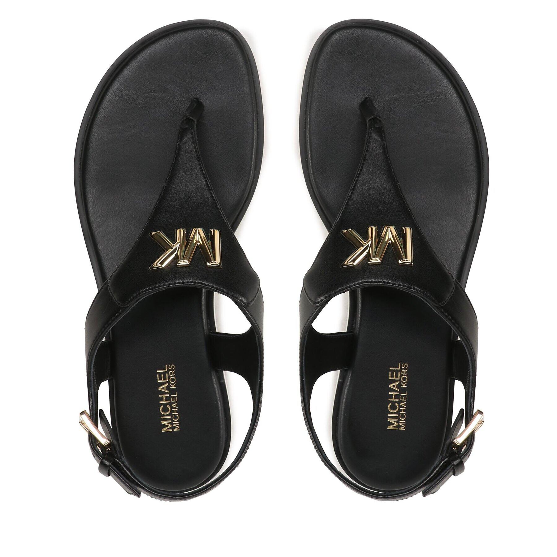 MICHAEL Michael Kors Sandále Jilly Flat Sandal 40S2JLFAAL Čierna - Pepit.sk