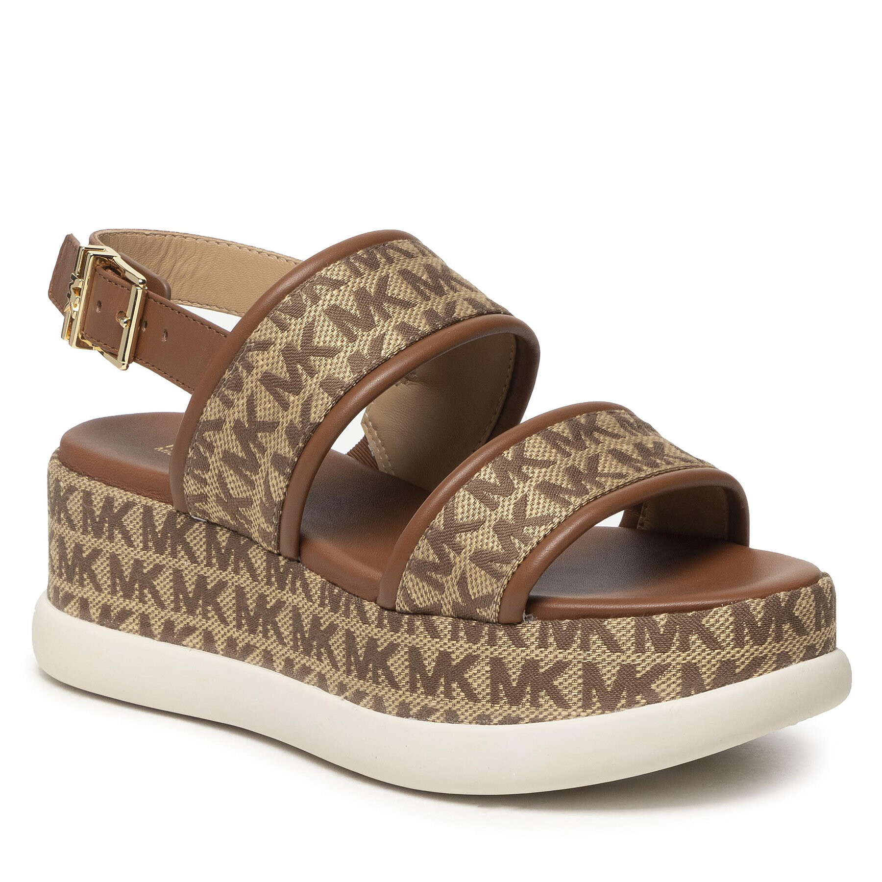 MICHAEL Michael Kors Sandále Presley Platform Sandal 40S2PRFA1Y Hnedá - Pepit.sk